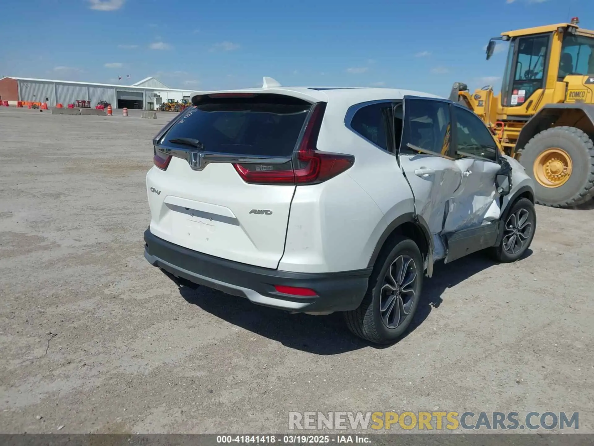 4 Photograph of a damaged car 2HKRW2H83NH642752 HONDA CR-V 2022