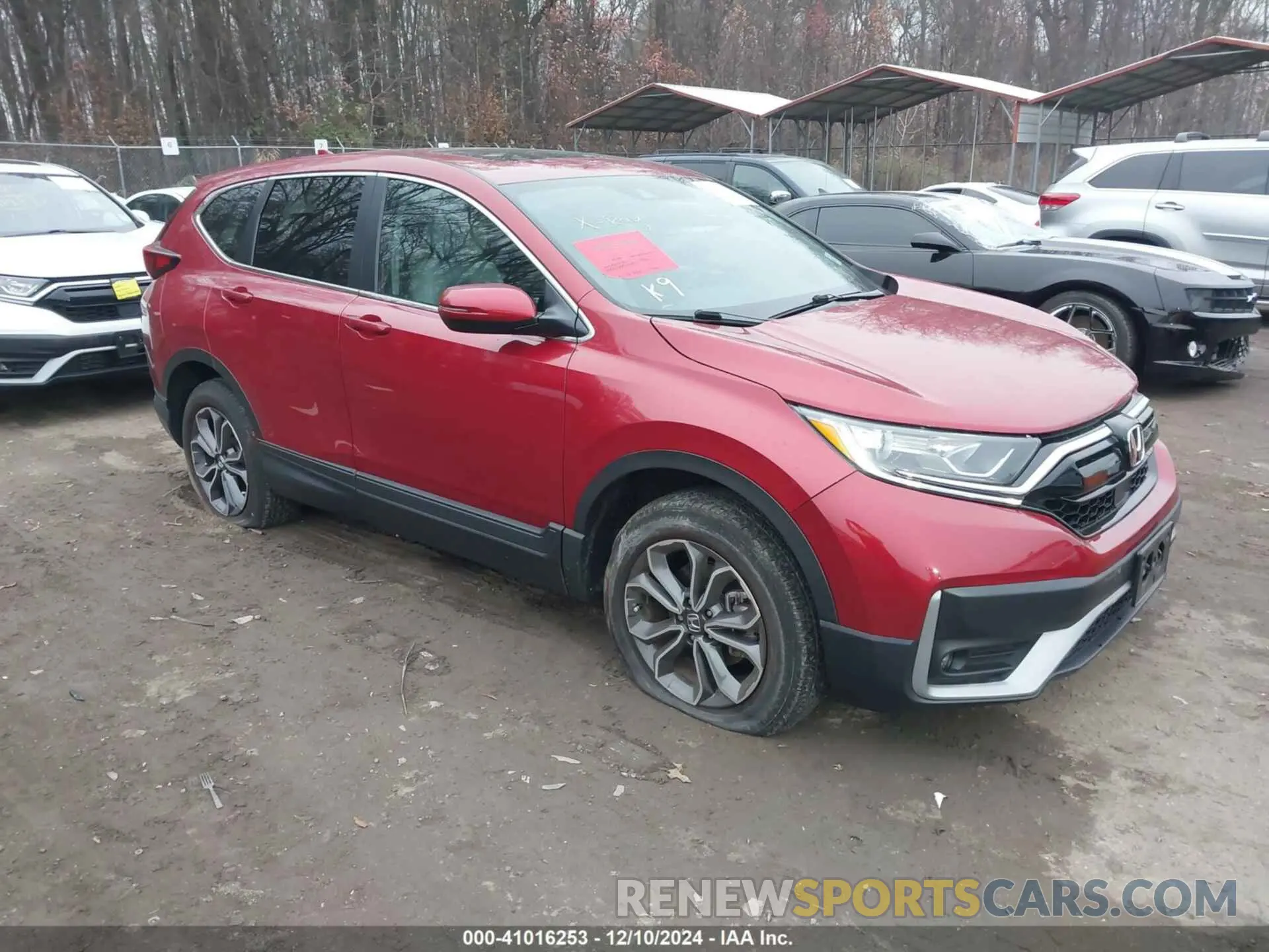1 Photograph of a damaged car 2HKRW2H83NH648762 HONDA CR-V 2022