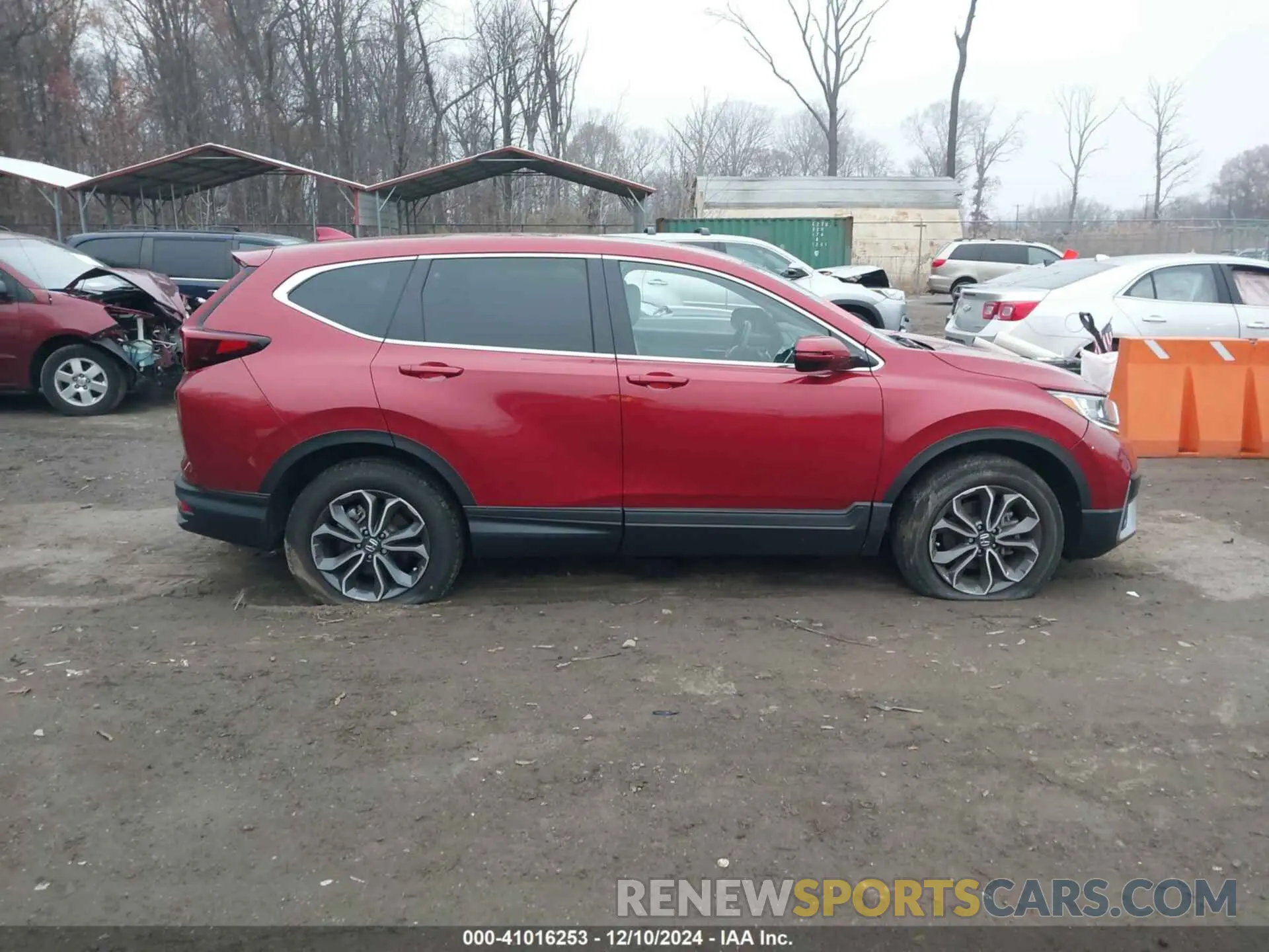 14 Photograph of a damaged car 2HKRW2H83NH648762 HONDA CR-V 2022