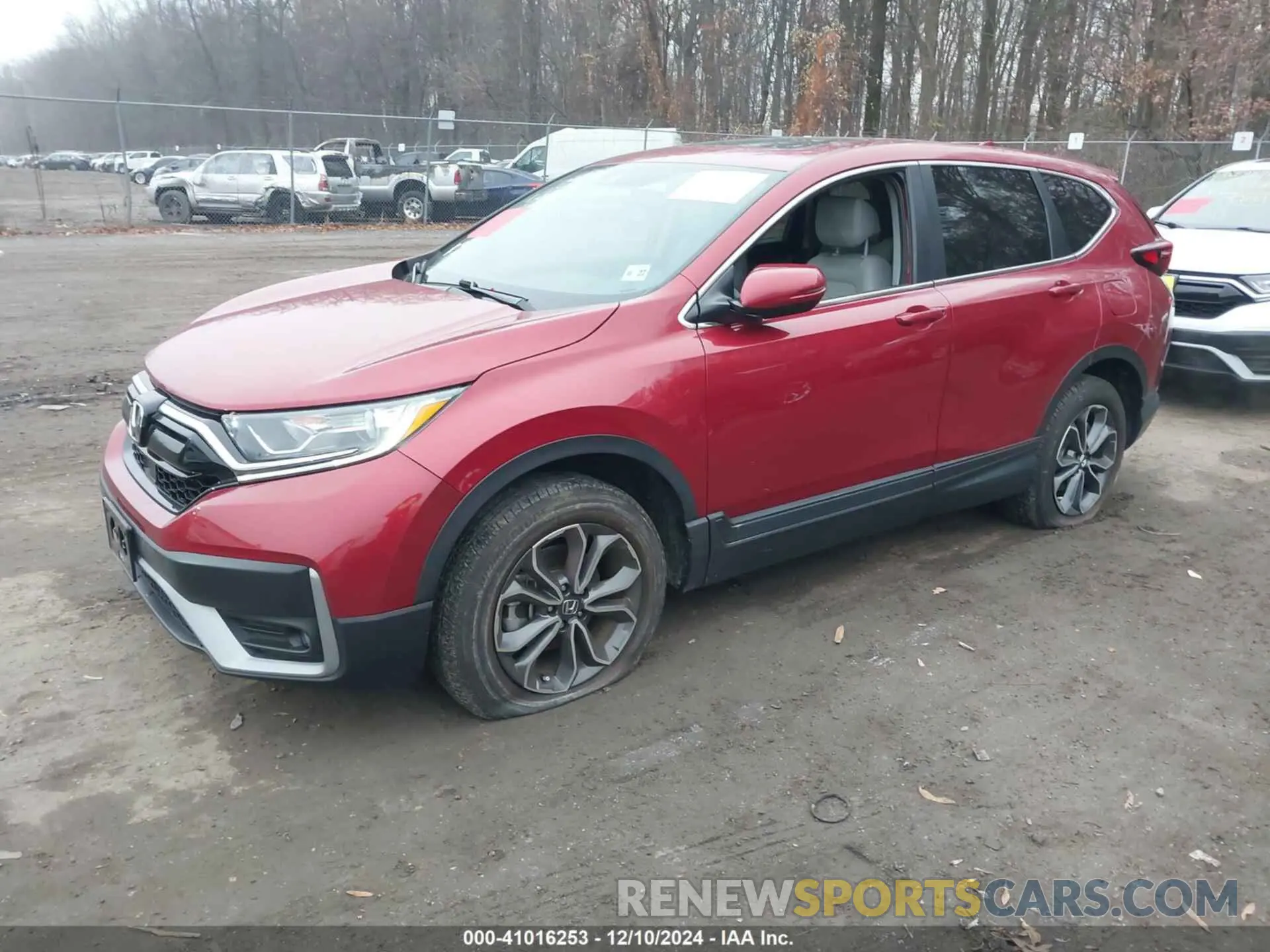2 Photograph of a damaged car 2HKRW2H83NH648762 HONDA CR-V 2022