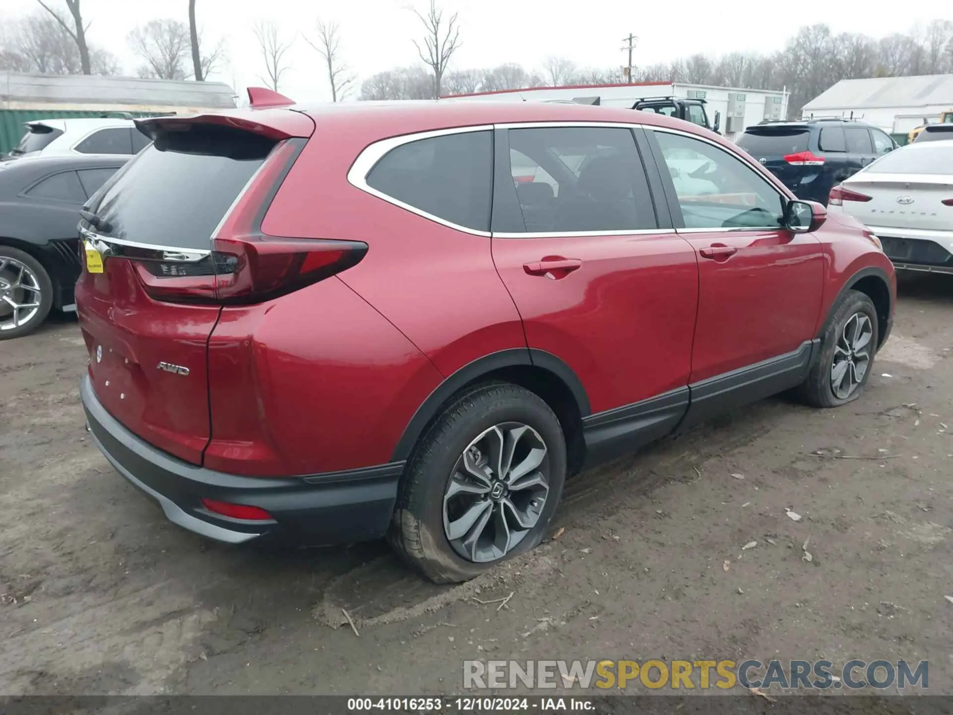 4 Photograph of a damaged car 2HKRW2H83NH648762 HONDA CR-V 2022
