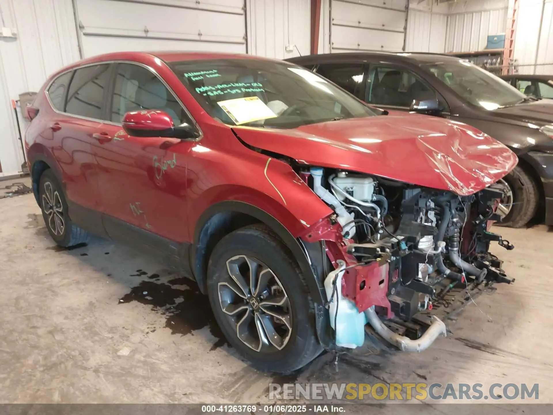 1 Photograph of a damaged car 2HKRW2H83NH655159 HONDA CR-V 2022
