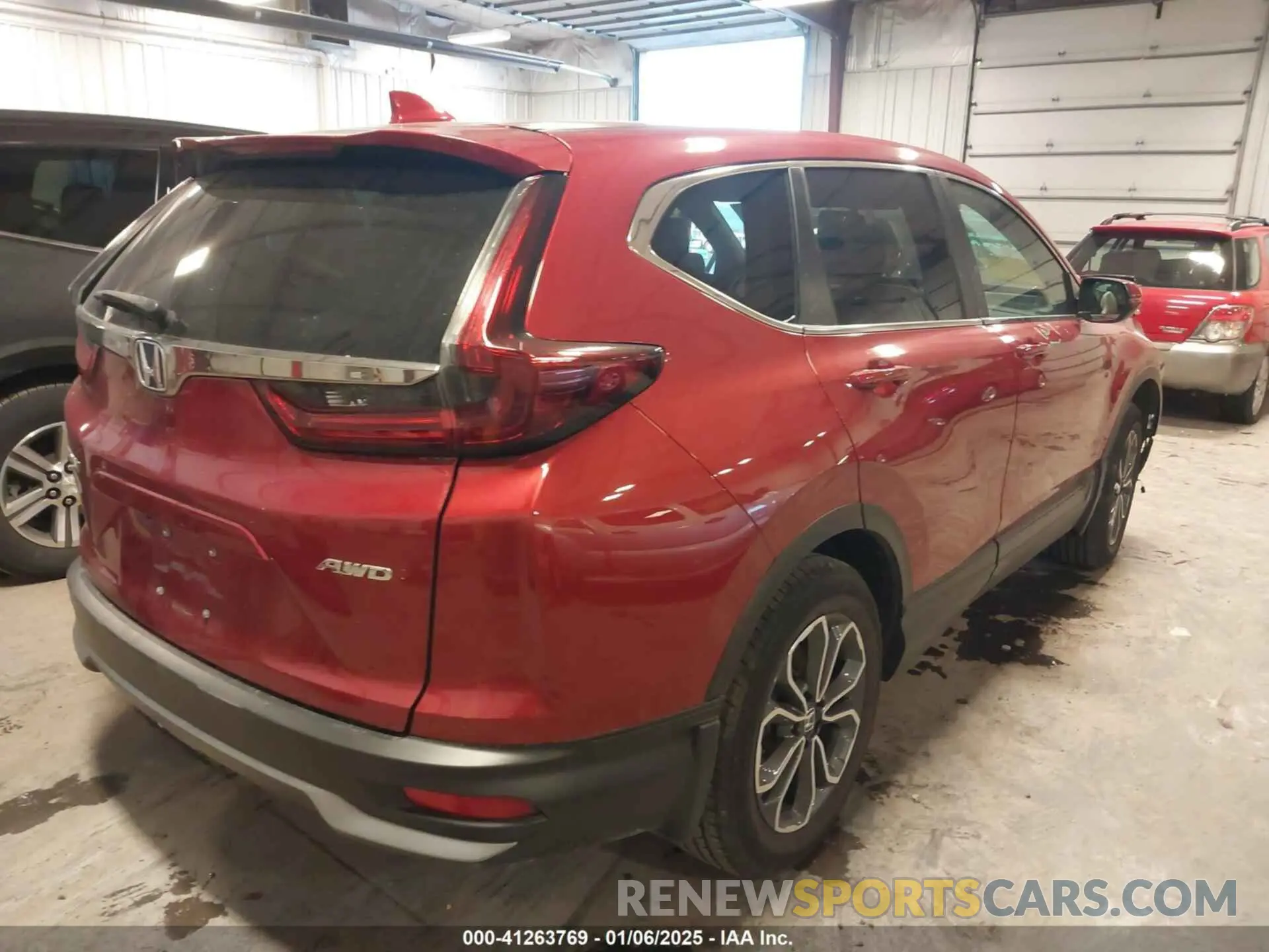 4 Photograph of a damaged car 2HKRW2H83NH655159 HONDA CR-V 2022