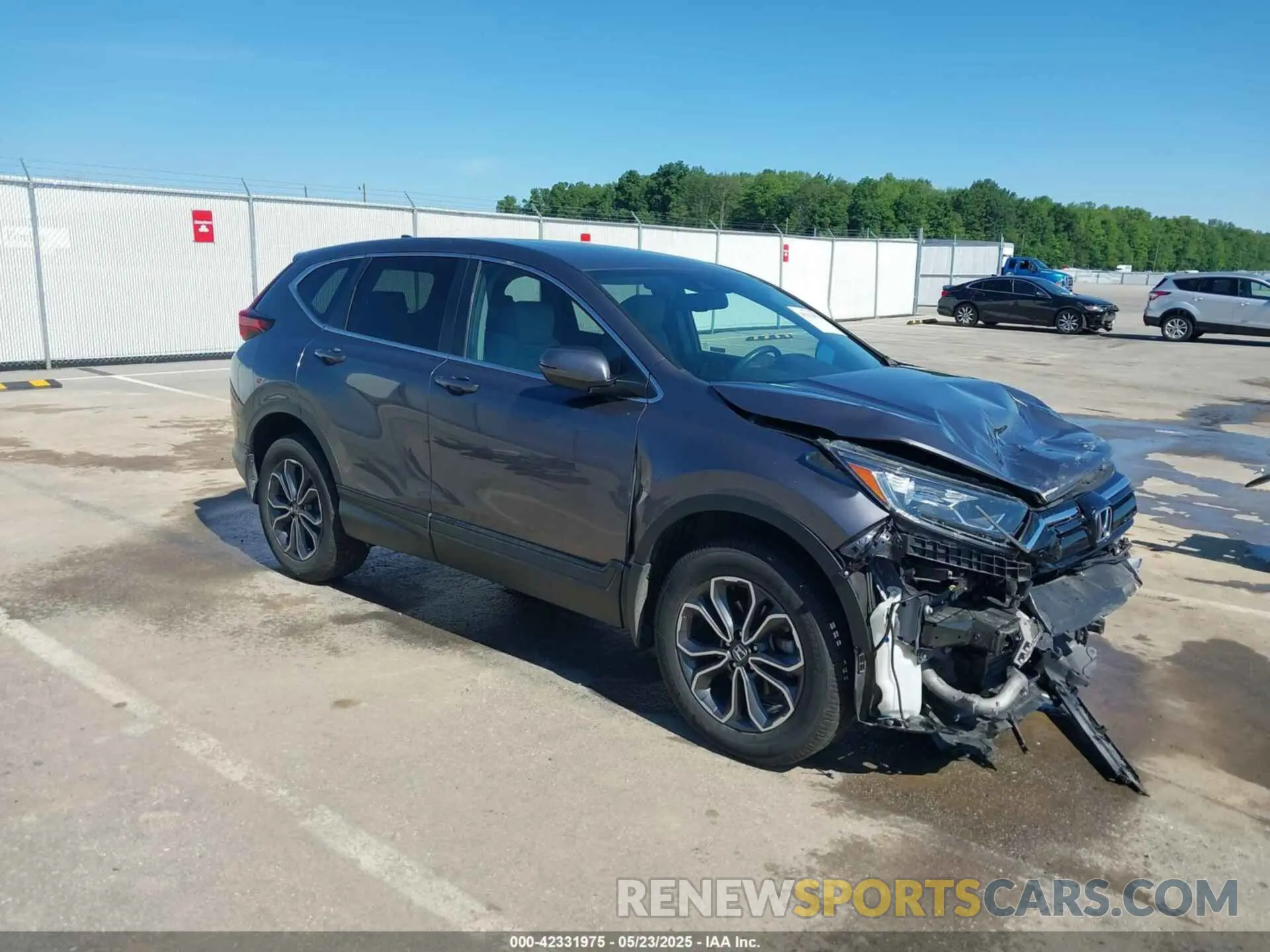 1 Photograph of a damaged car 2HKRW2H87NH624500 HONDA CR-V 2022