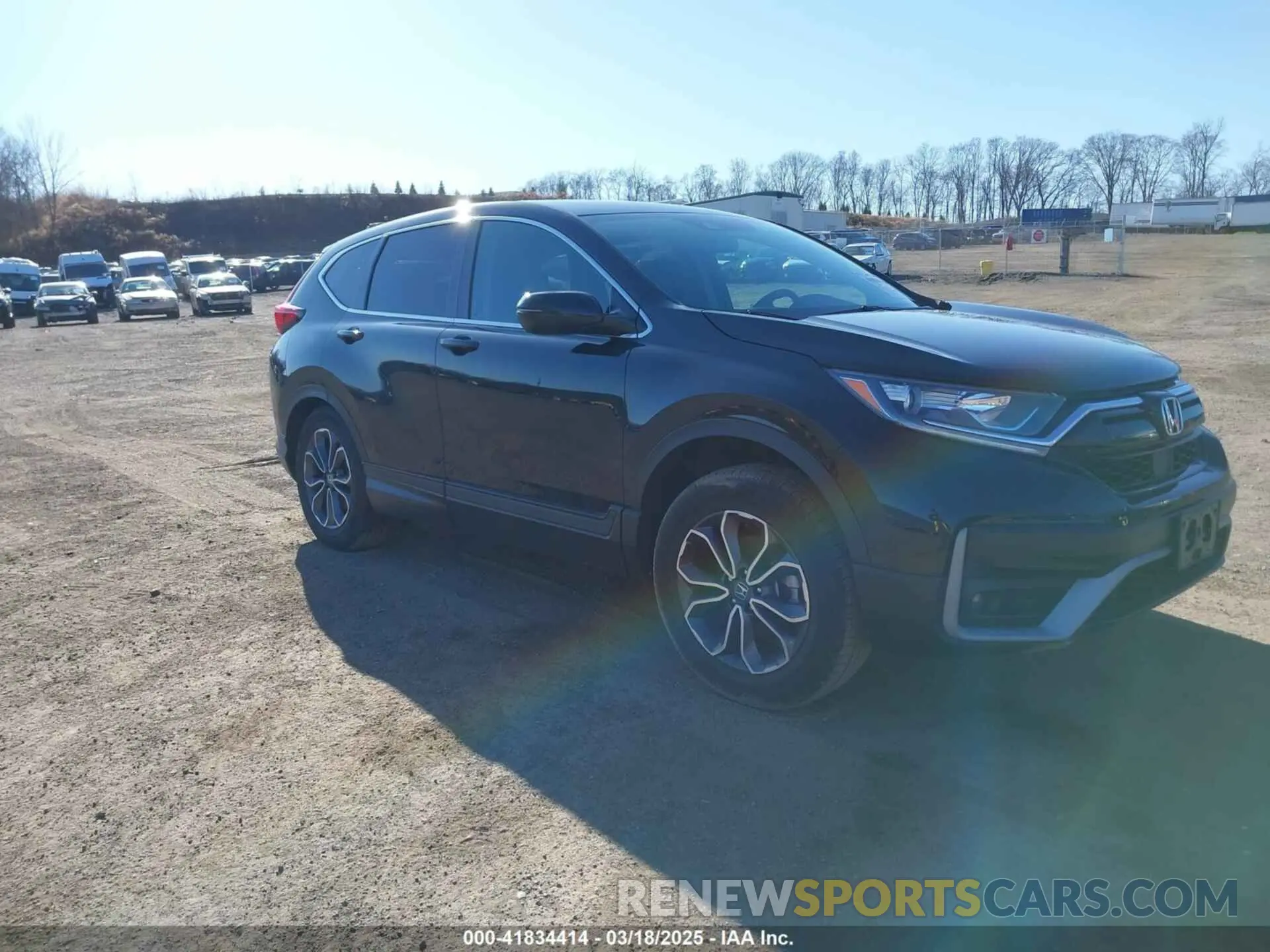 1 Photograph of a damaged car 2HKRW2H88NH605695 HONDA CR-V 2022