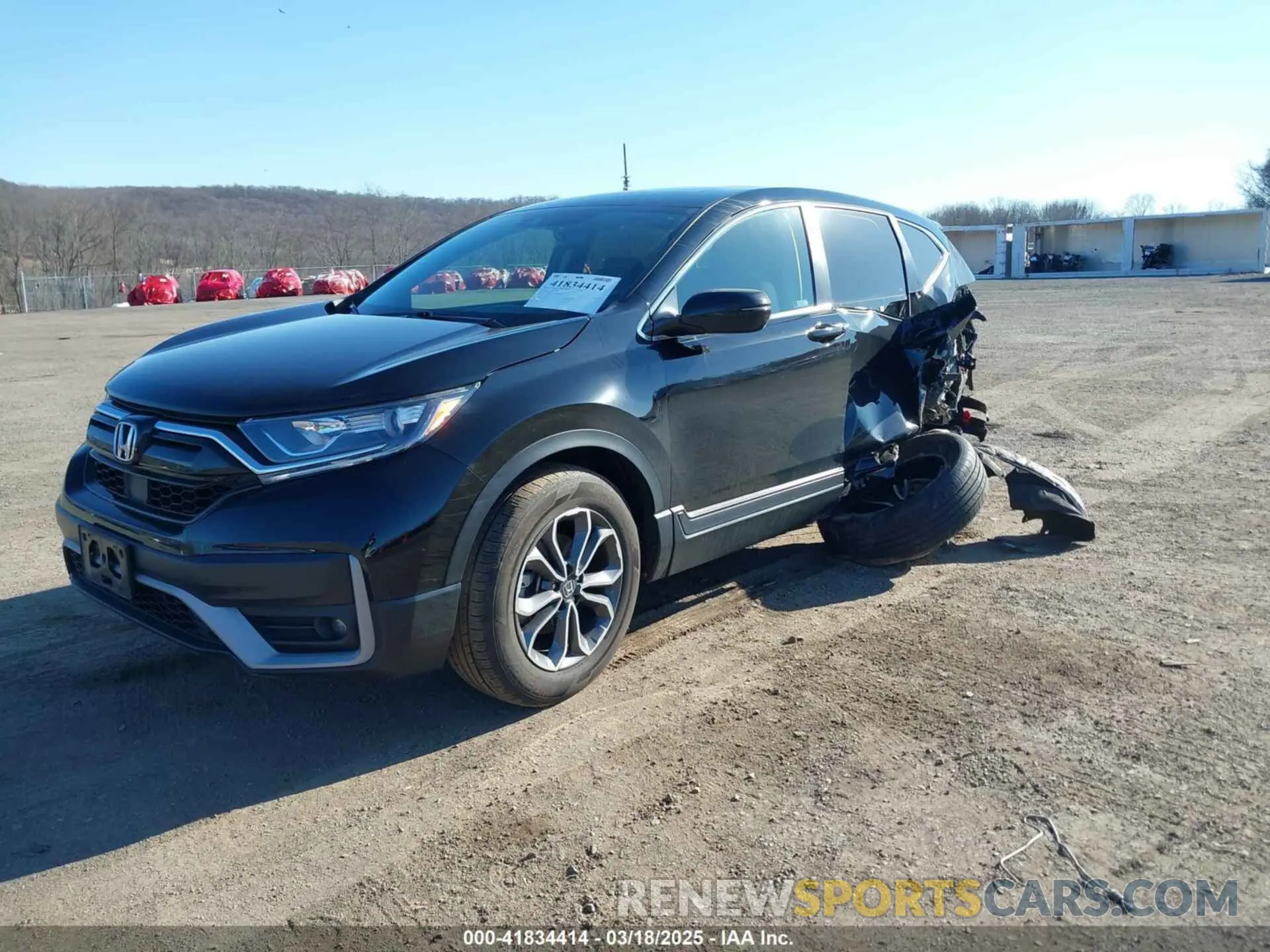 2 Photograph of a damaged car 2HKRW2H88NH605695 HONDA CR-V 2022
