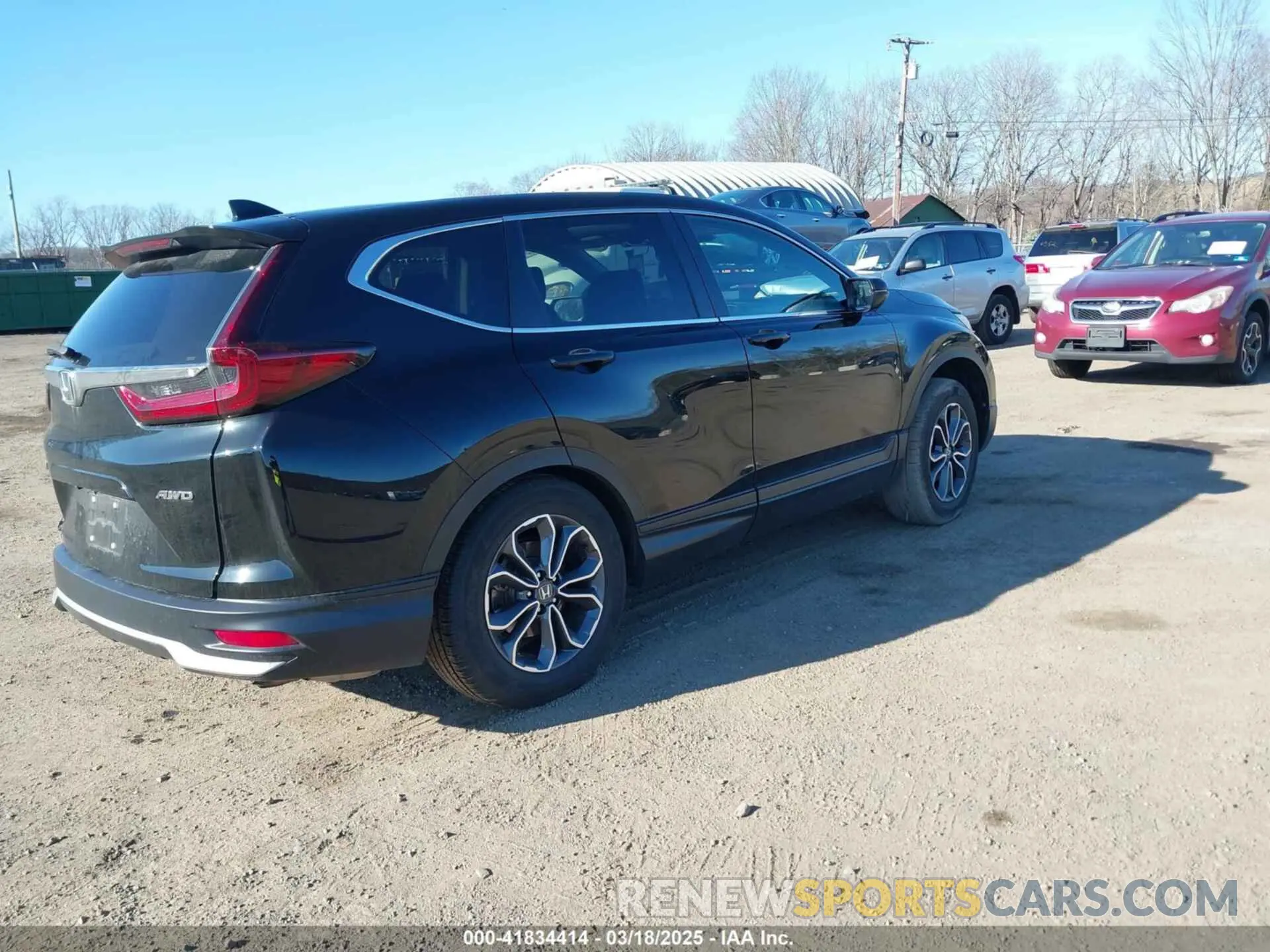 4 Photograph of a damaged car 2HKRW2H88NH605695 HONDA CR-V 2022