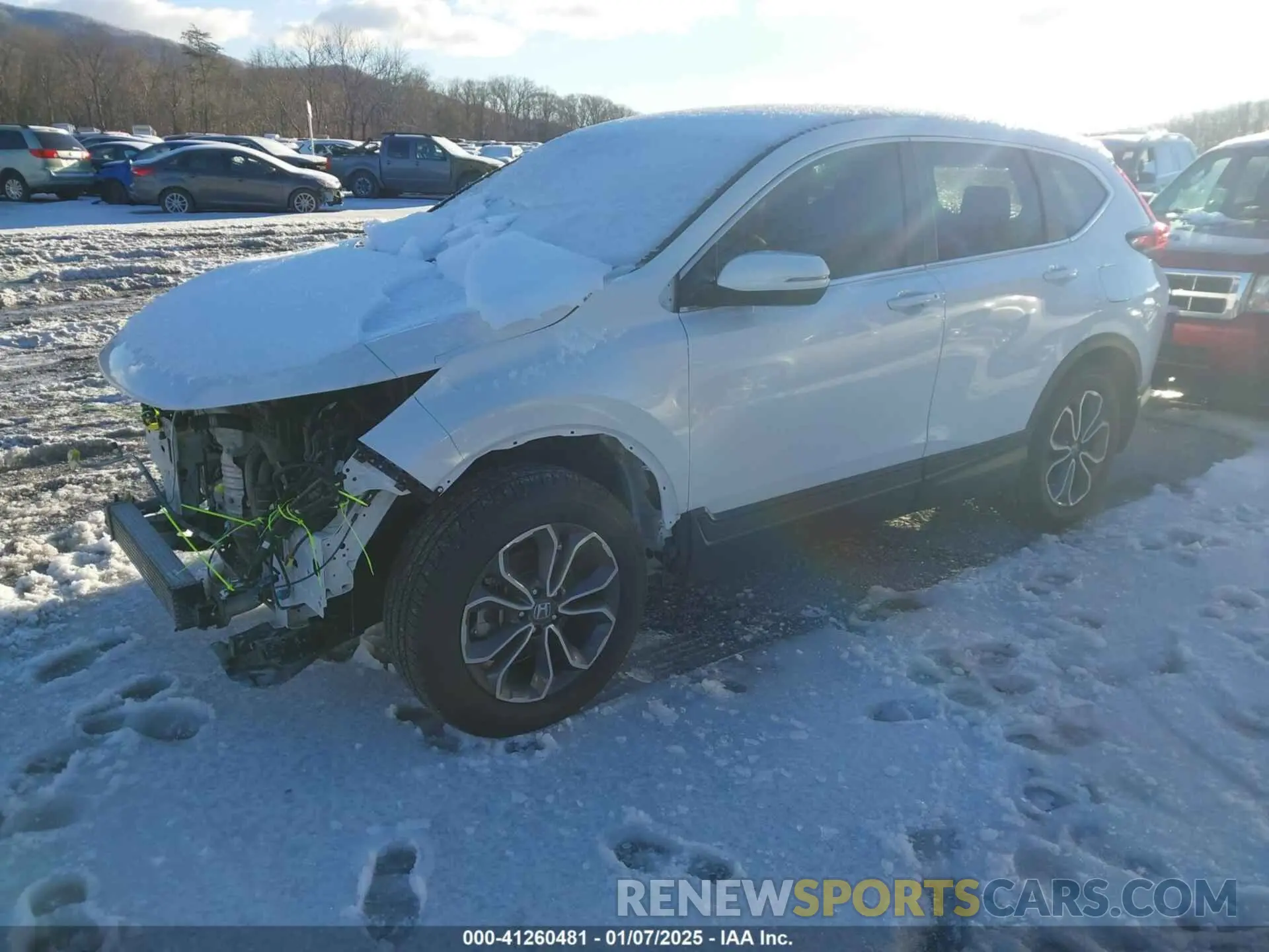 2 Photograph of a damaged car 2HKRW2H88NH607768 HONDA CR-V 2022