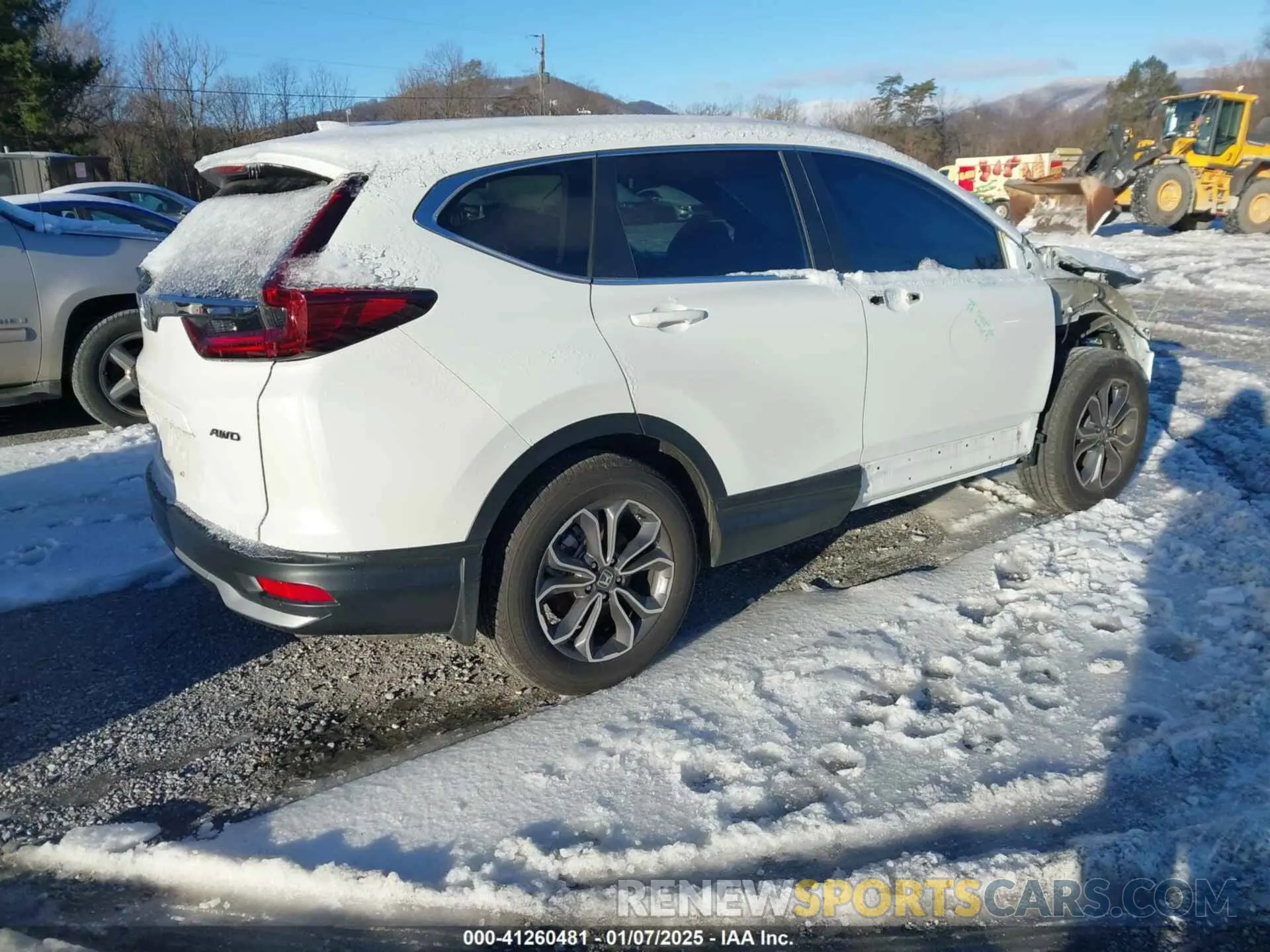 4 Photograph of a damaged car 2HKRW2H88NH607768 HONDA CR-V 2022