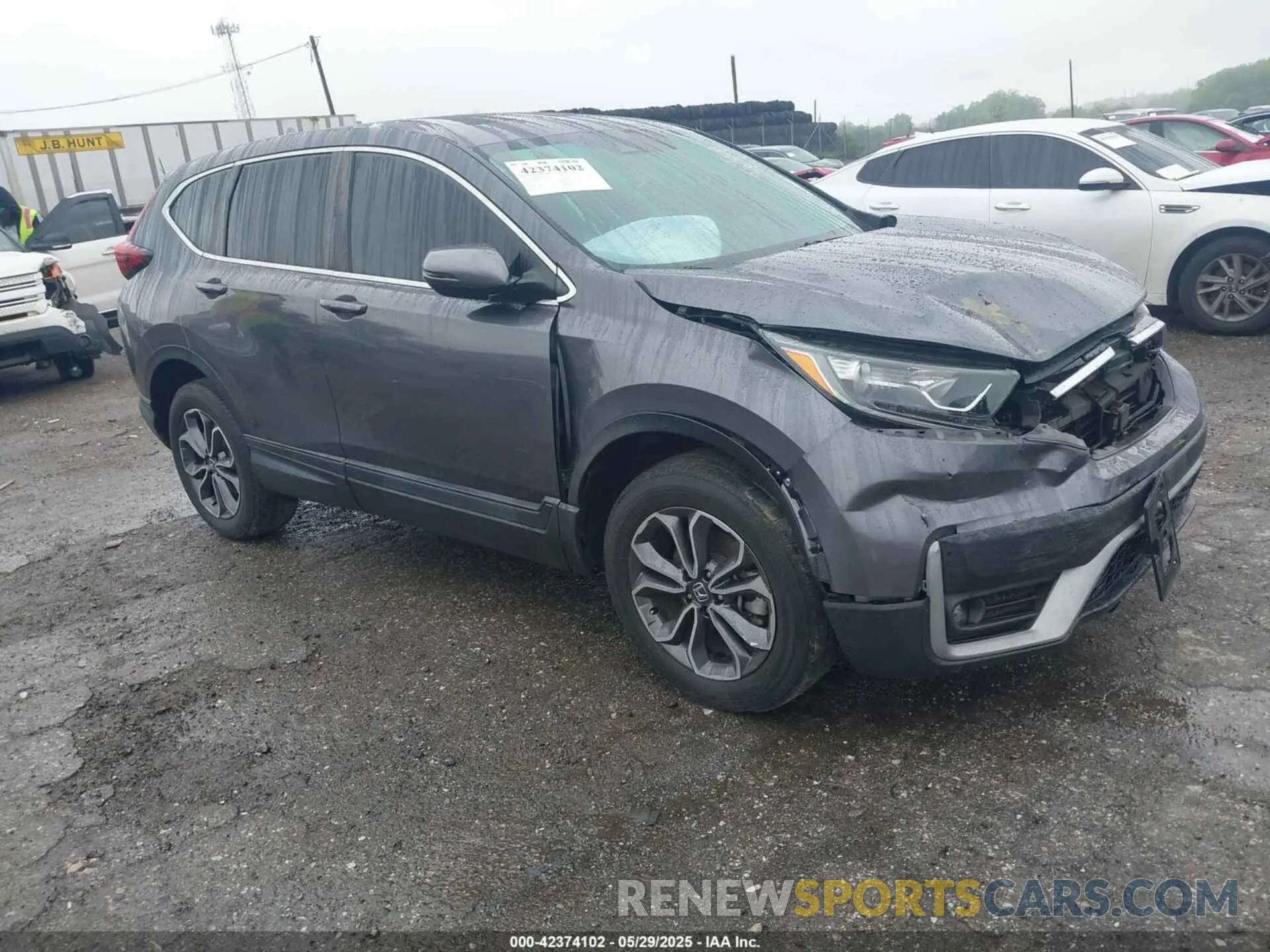 1 Photograph of a damaged car 2HKRW2H88NH629415 HONDA CR-V 2022