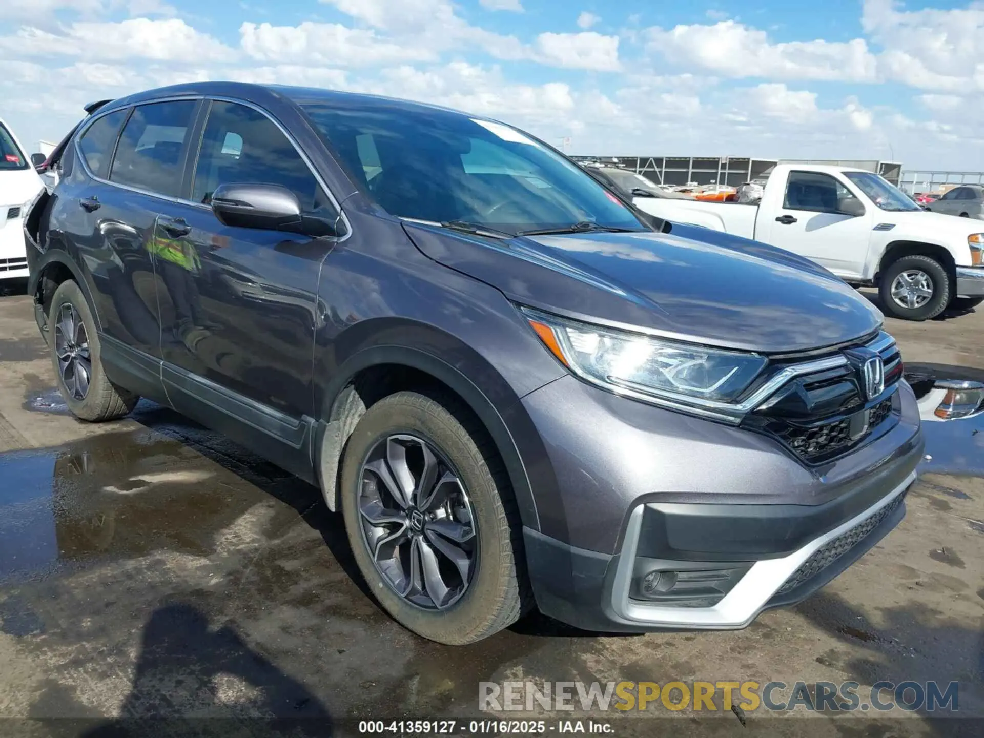 1 Photograph of a damaged car 2HKRW2H8XNH604645 HONDA CR-V 2022