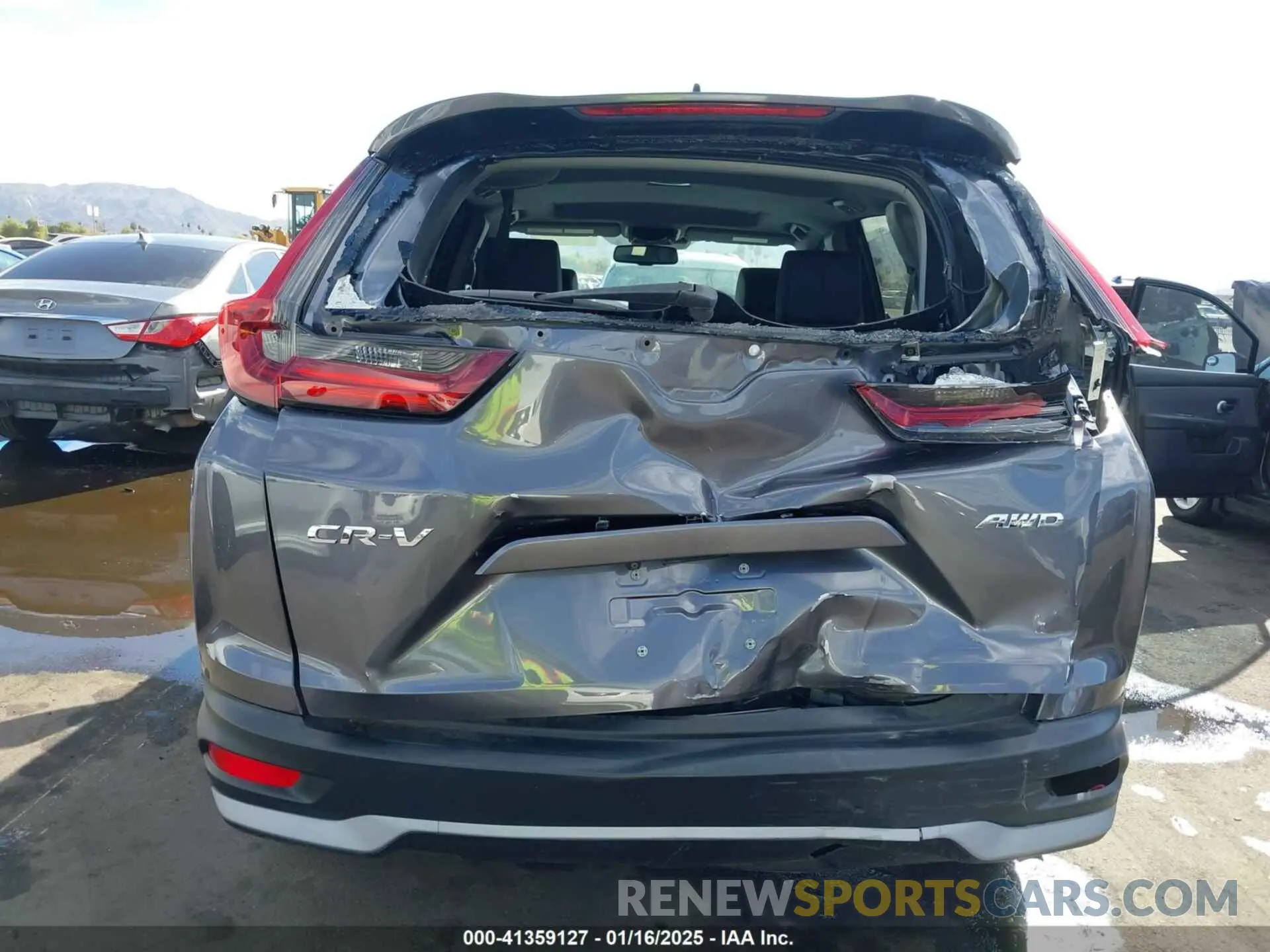 16 Photograph of a damaged car 2HKRW2H8XNH604645 HONDA CR-V 2022