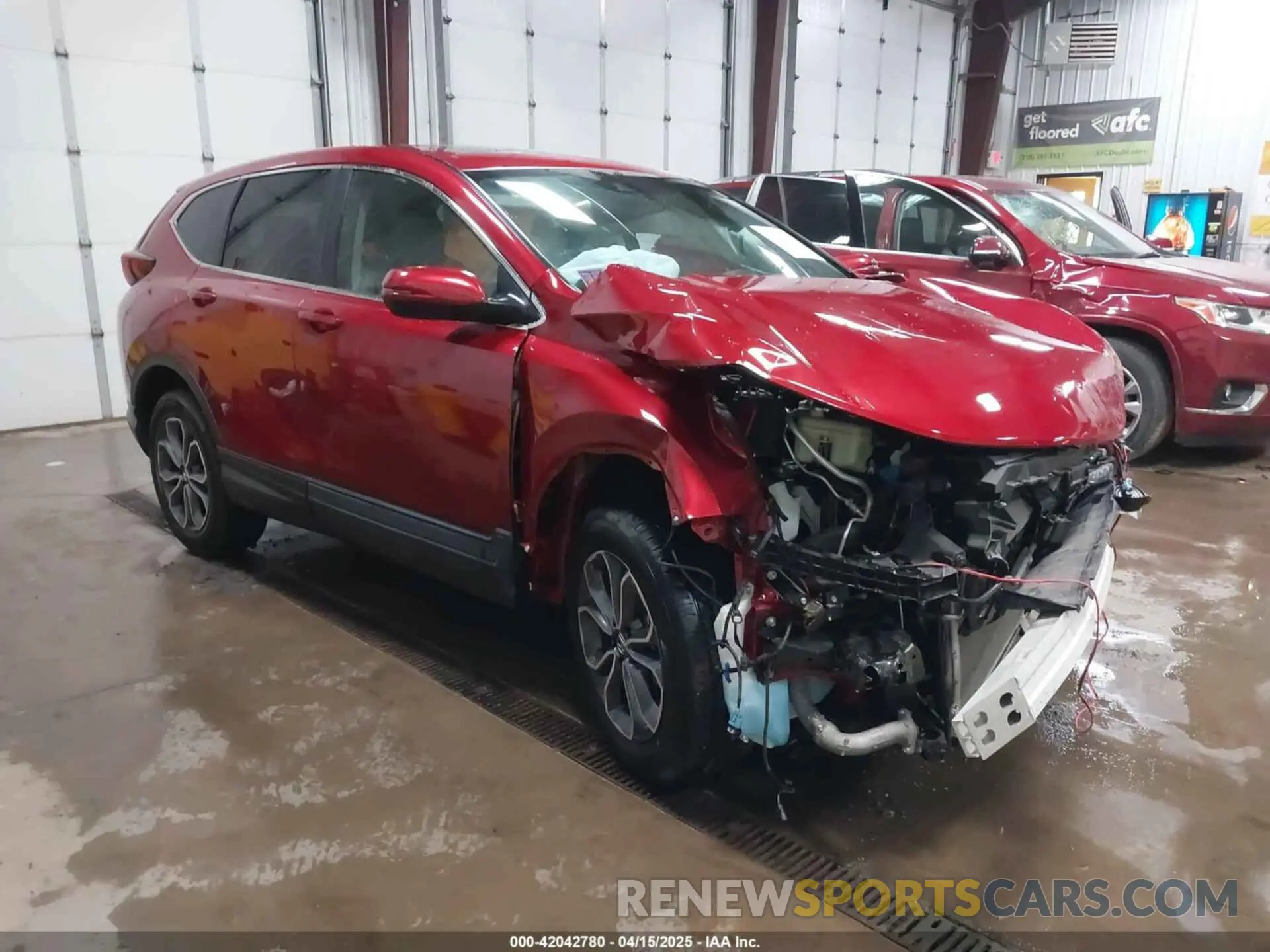 1 Photograph of a damaged car 2HKRW2H8XNH619209 HONDA CR-V 2022