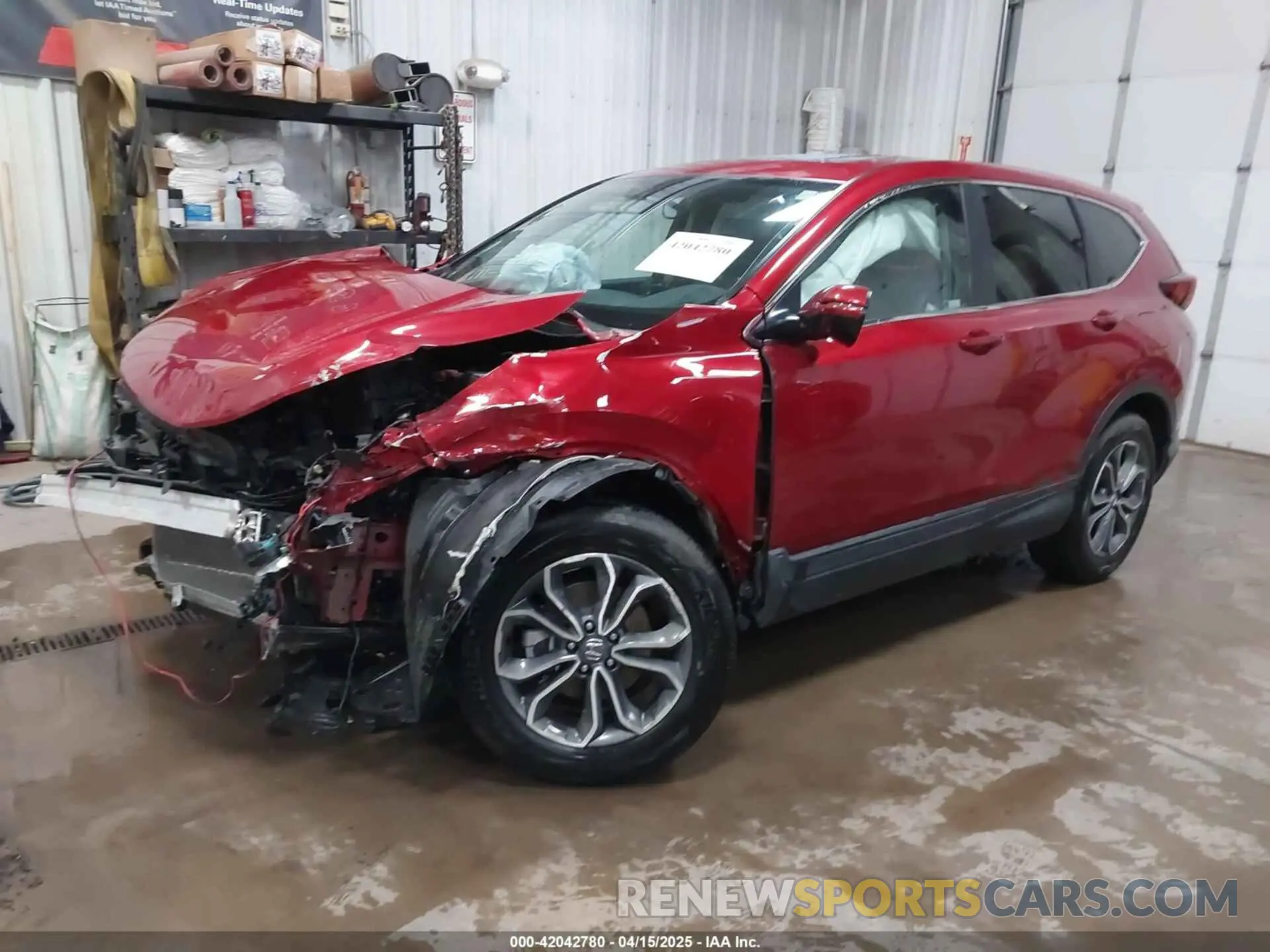 2 Photograph of a damaged car 2HKRW2H8XNH619209 HONDA CR-V 2022