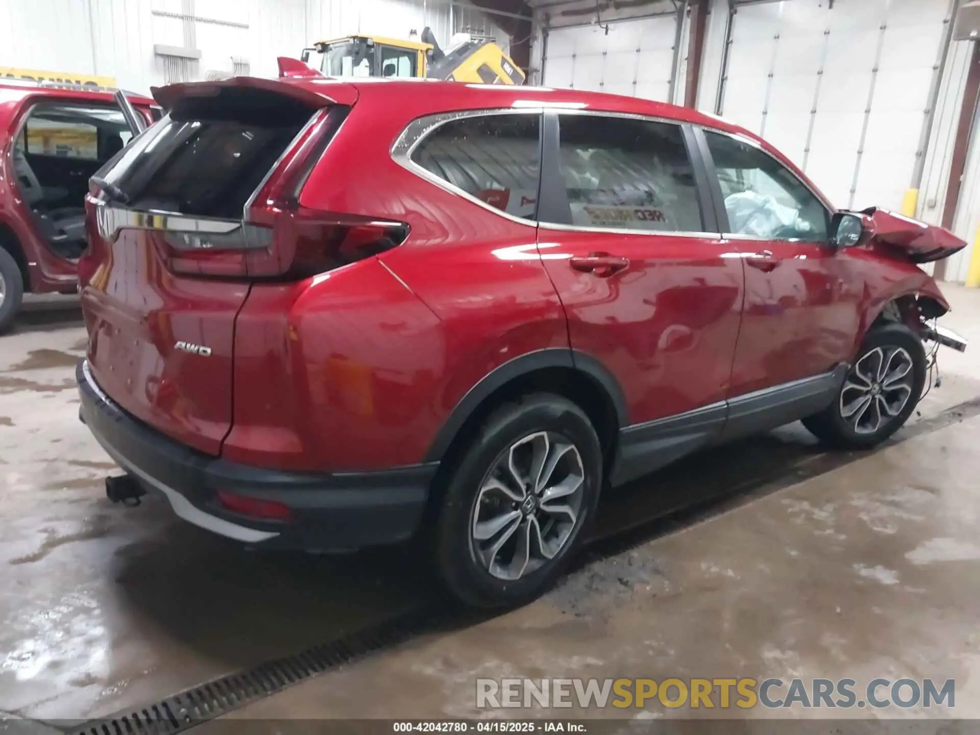 4 Photograph of a damaged car 2HKRW2H8XNH619209 HONDA CR-V 2022