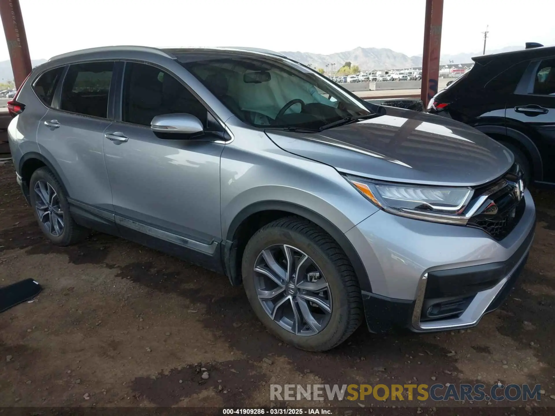 1 Photograph of a damaged car 2HKRW2H90NH639932 HONDA CR-V 2022
