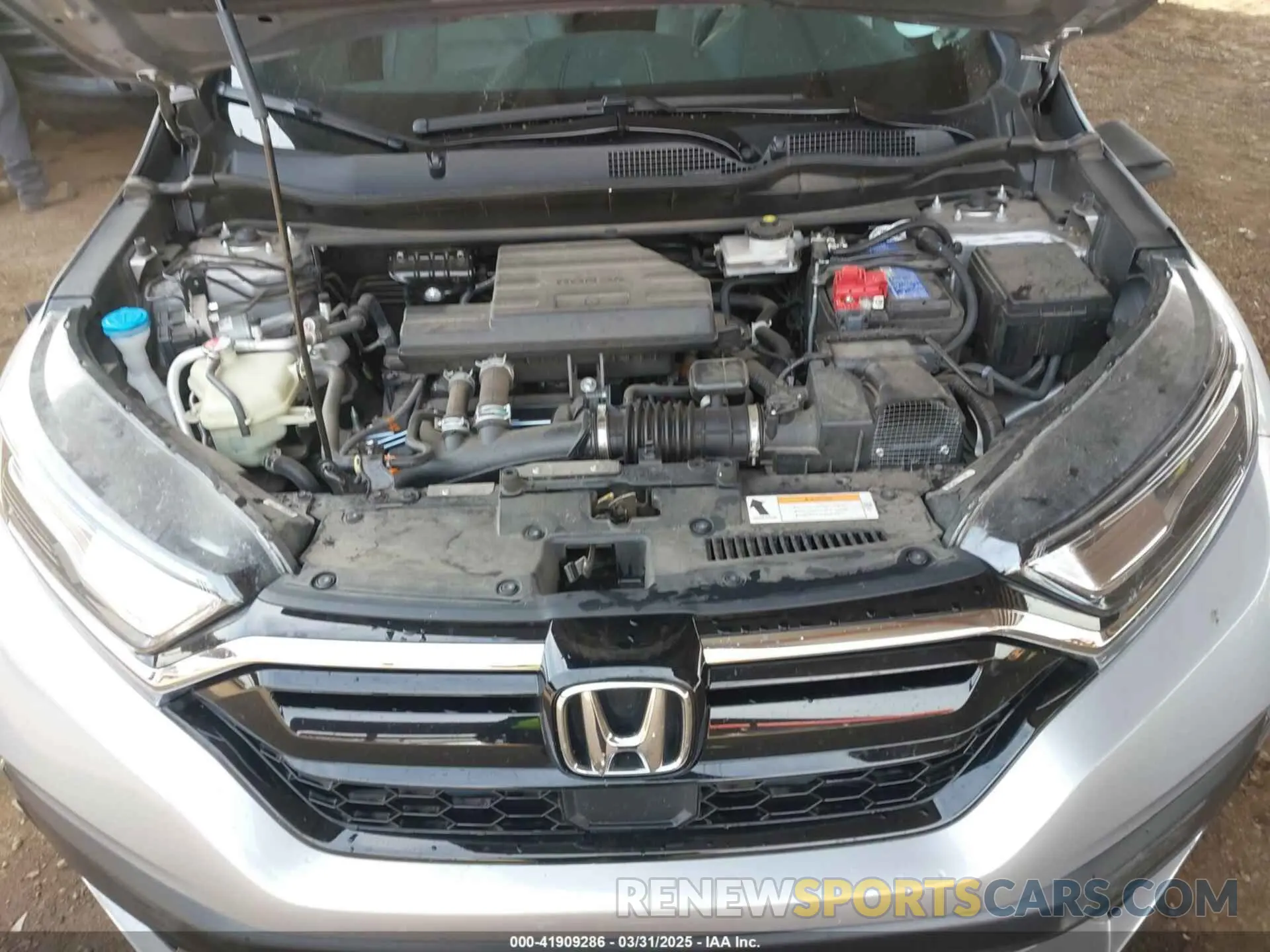 10 Photograph of a damaged car 2HKRW2H90NH639932 HONDA CR-V 2022
