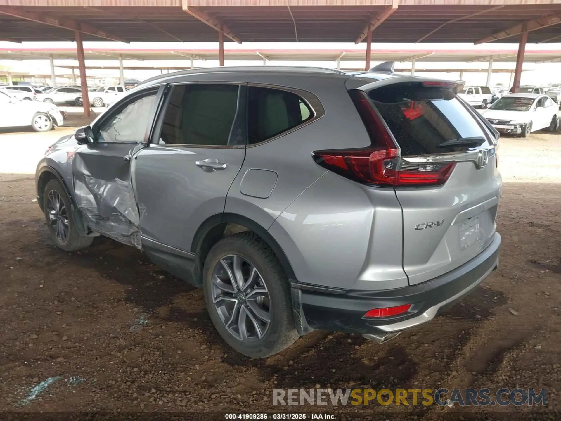3 Photograph of a damaged car 2HKRW2H90NH639932 HONDA CR-V 2022
