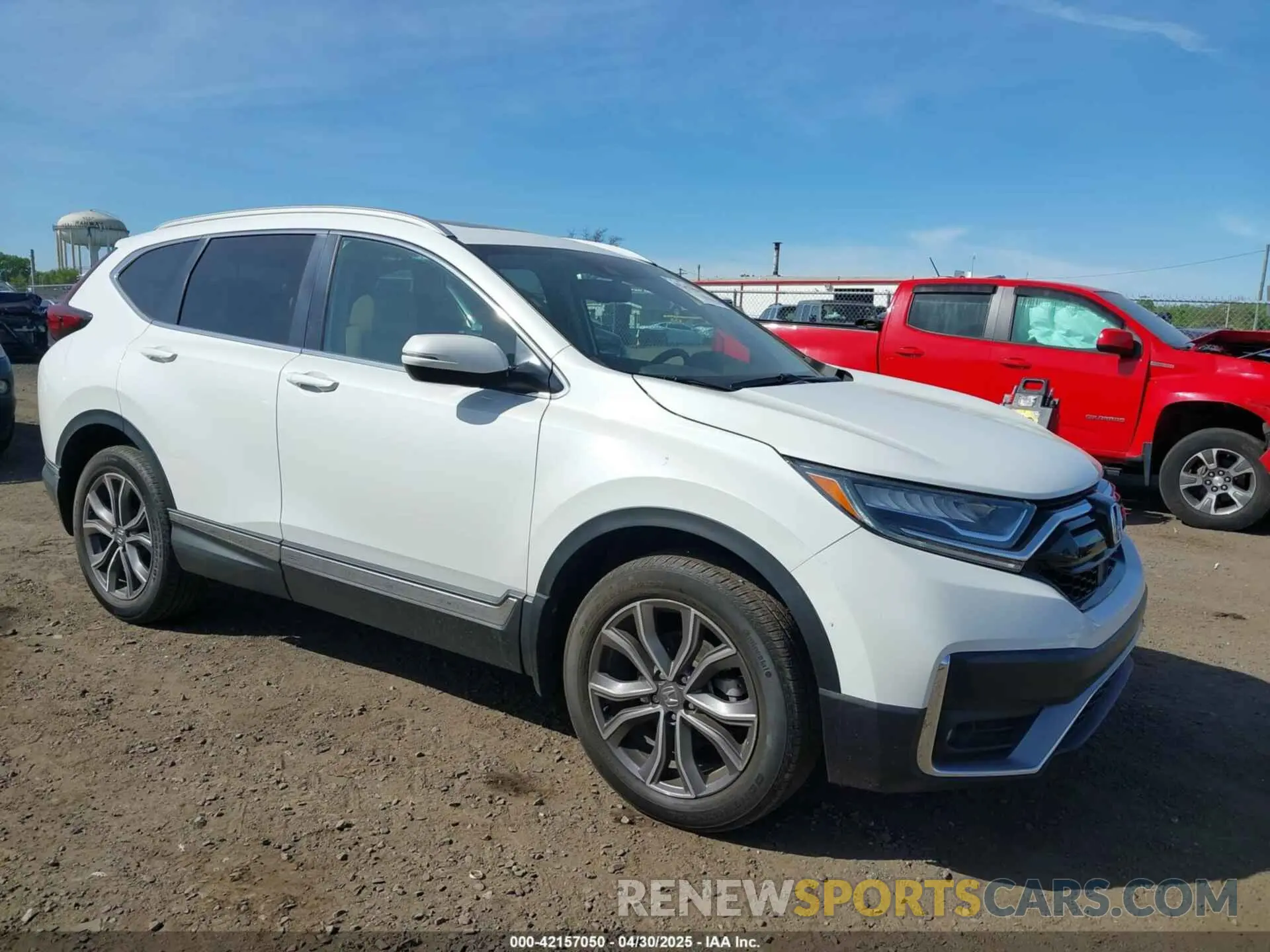 1 Photograph of a damaged car 2HKRW2H93NH609422 HONDA CR-V 2022