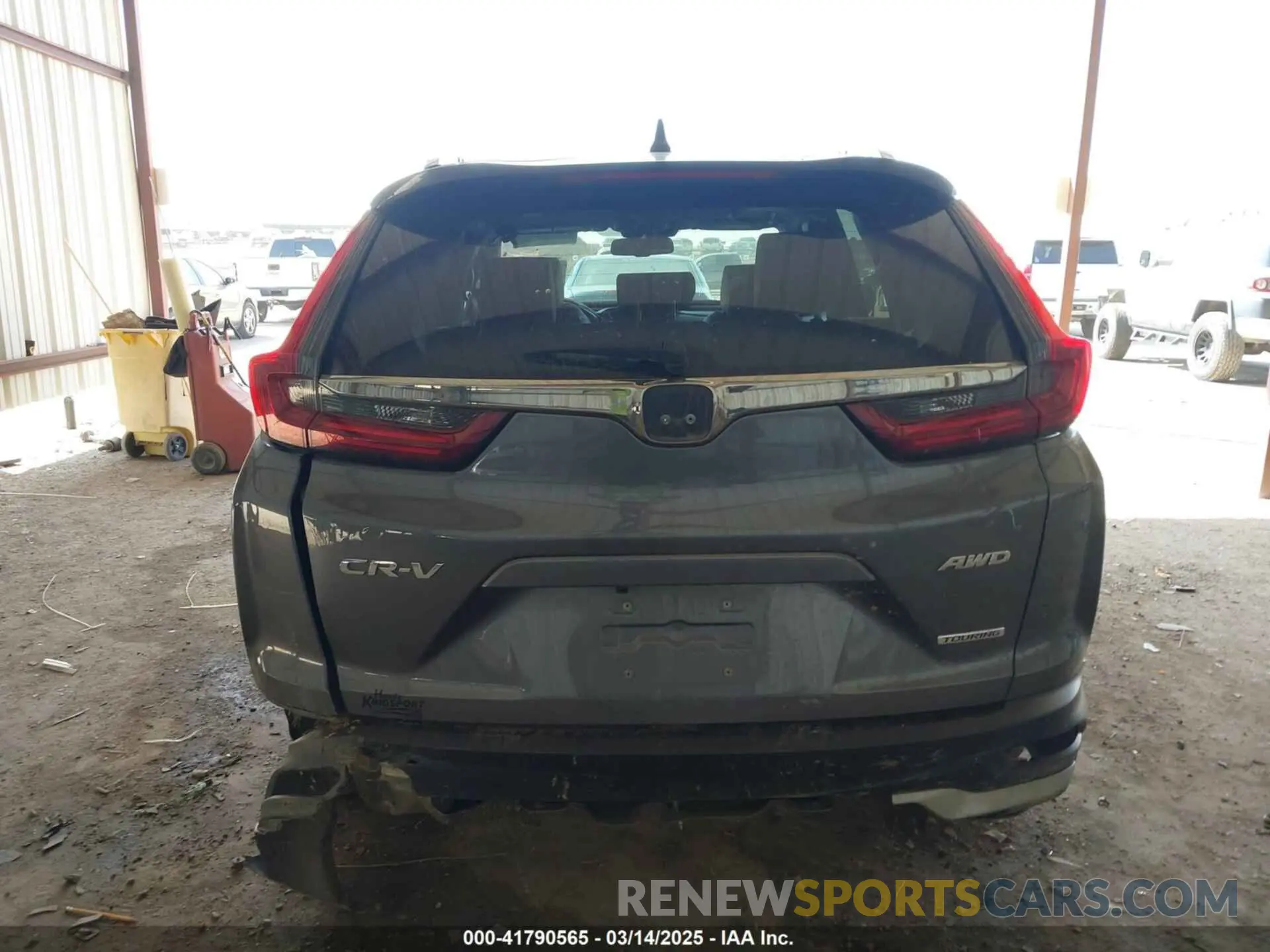 16 Photograph of a damaged car 2HKRW2H95NH647587 HONDA CR-V 2022