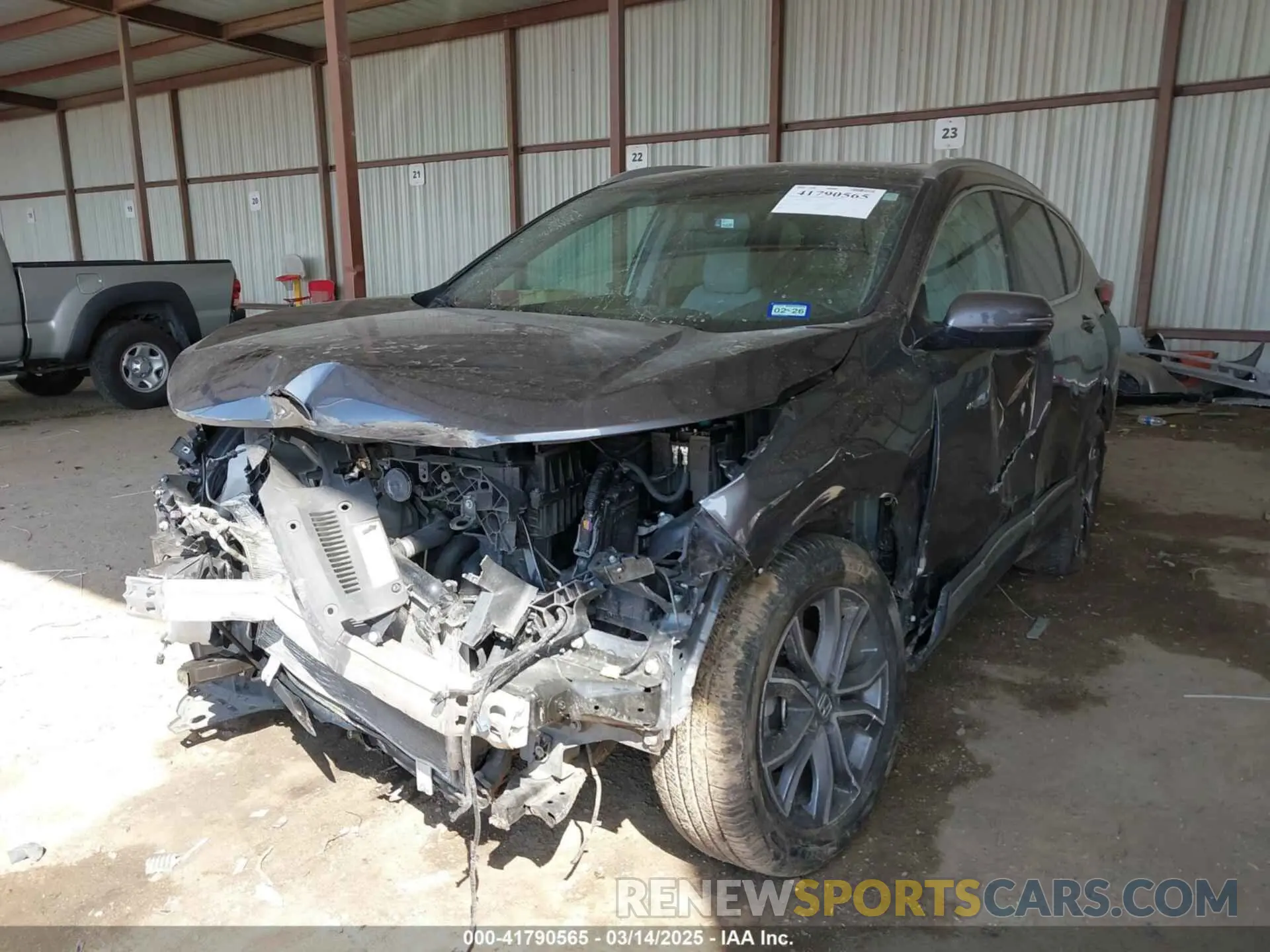2 Photograph of a damaged car 2HKRW2H95NH647587 HONDA CR-V 2022