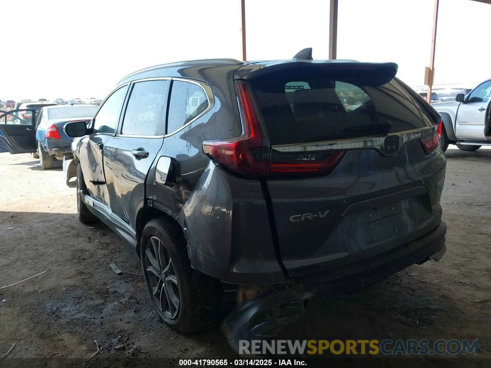 3 Photograph of a damaged car 2HKRW2H95NH647587 HONDA CR-V 2022