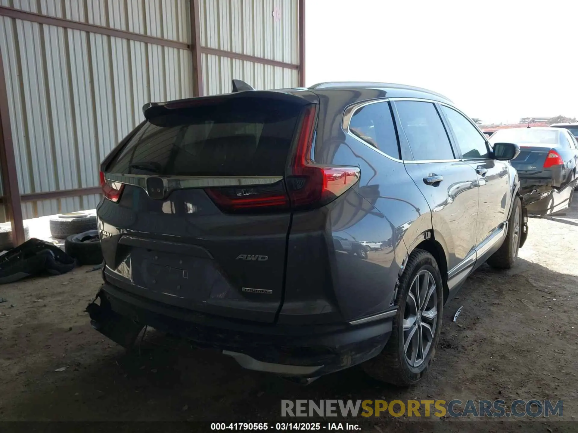 4 Photograph of a damaged car 2HKRW2H95NH647587 HONDA CR-V 2022