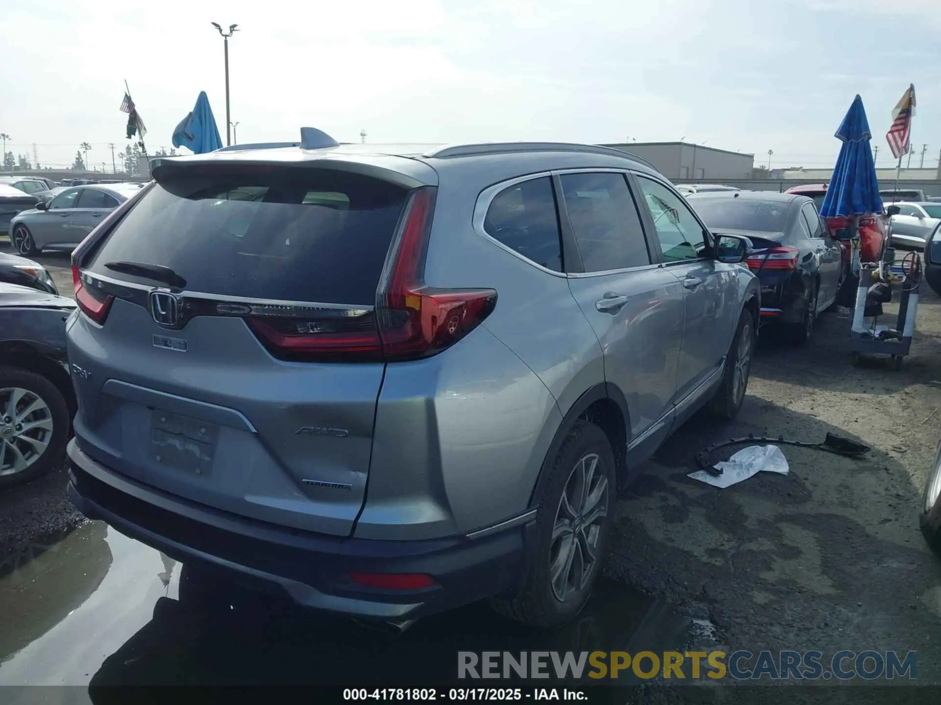 4 Photograph of a damaged car 2HKRW2H99NH655482 HONDA CR-V 2022