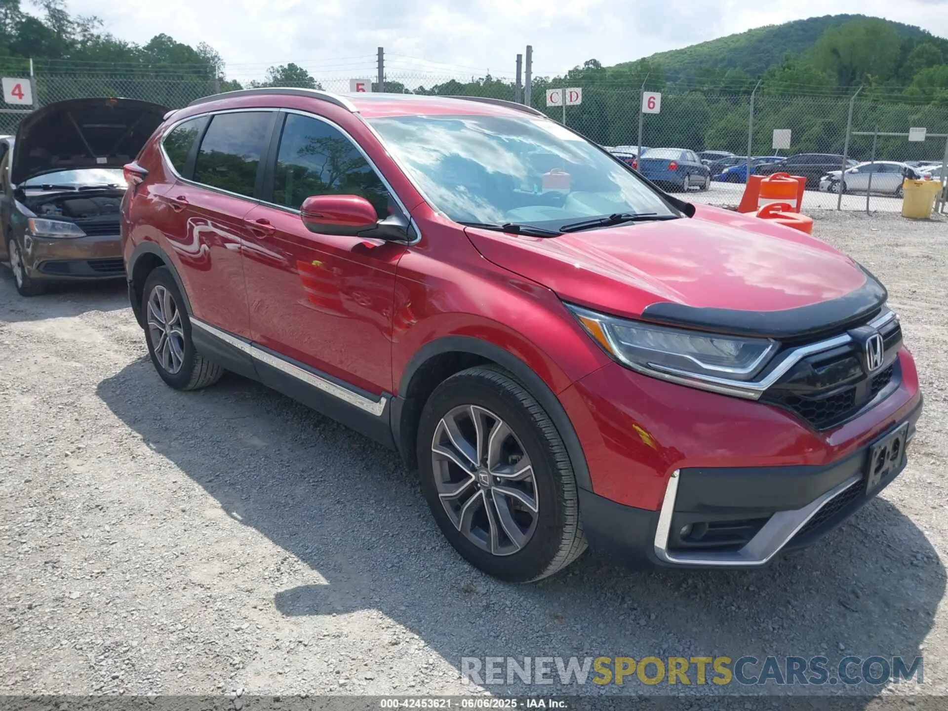 1 Photograph of a damaged car 2HKRW2H9XNH643163 HONDA CR-V 2022