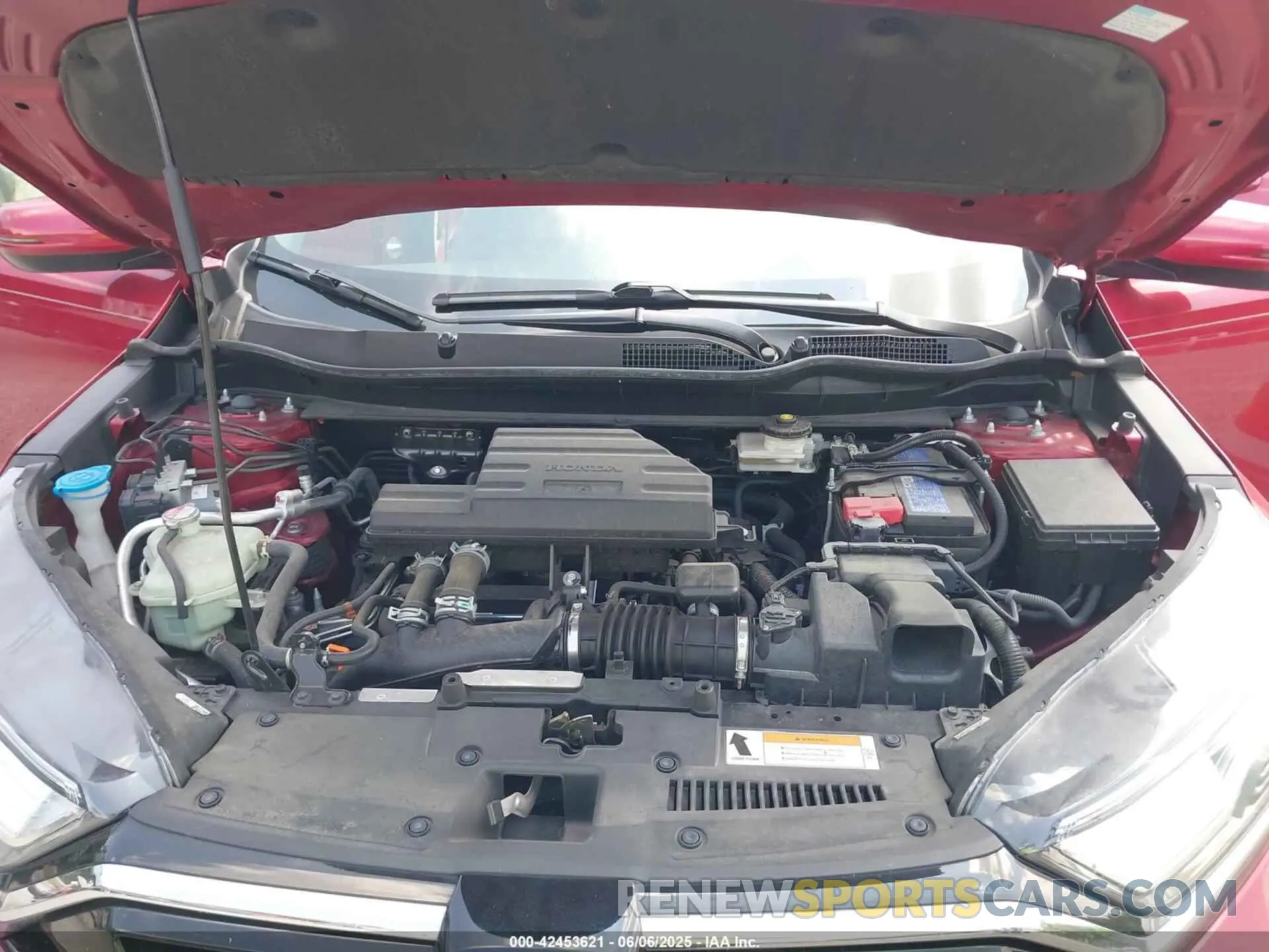 10 Photograph of a damaged car 2HKRW2H9XNH643163 HONDA CR-V 2022
