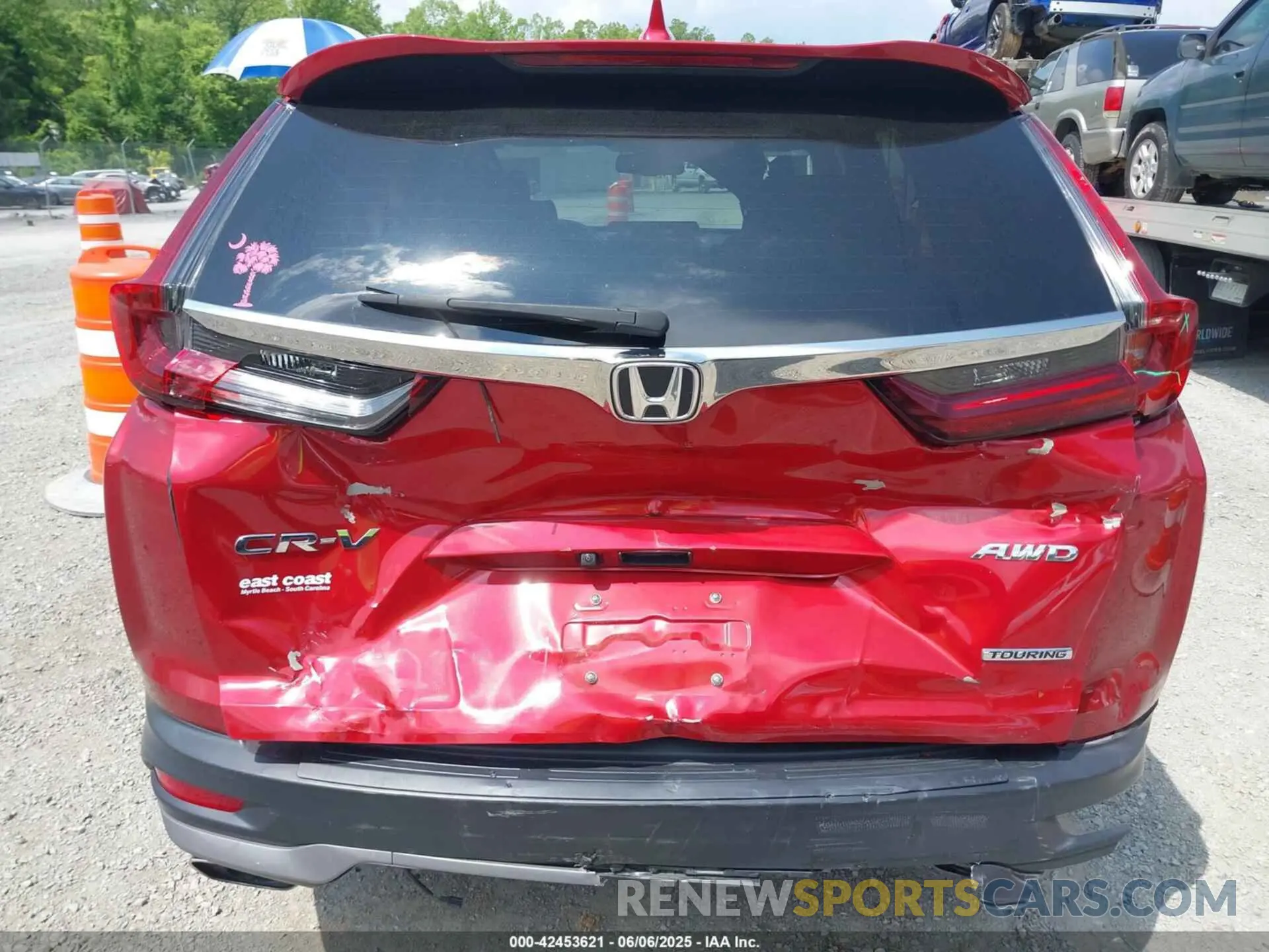 16 Photograph of a damaged car 2HKRW2H9XNH643163 HONDA CR-V 2022