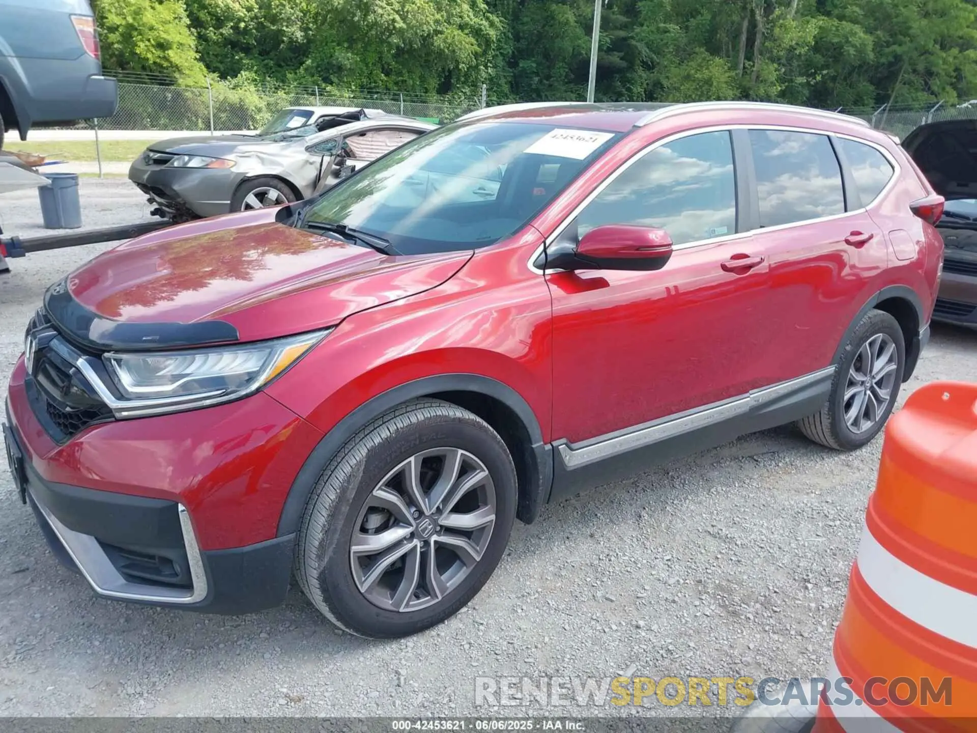 2 Photograph of a damaged car 2HKRW2H9XNH643163 HONDA CR-V 2022