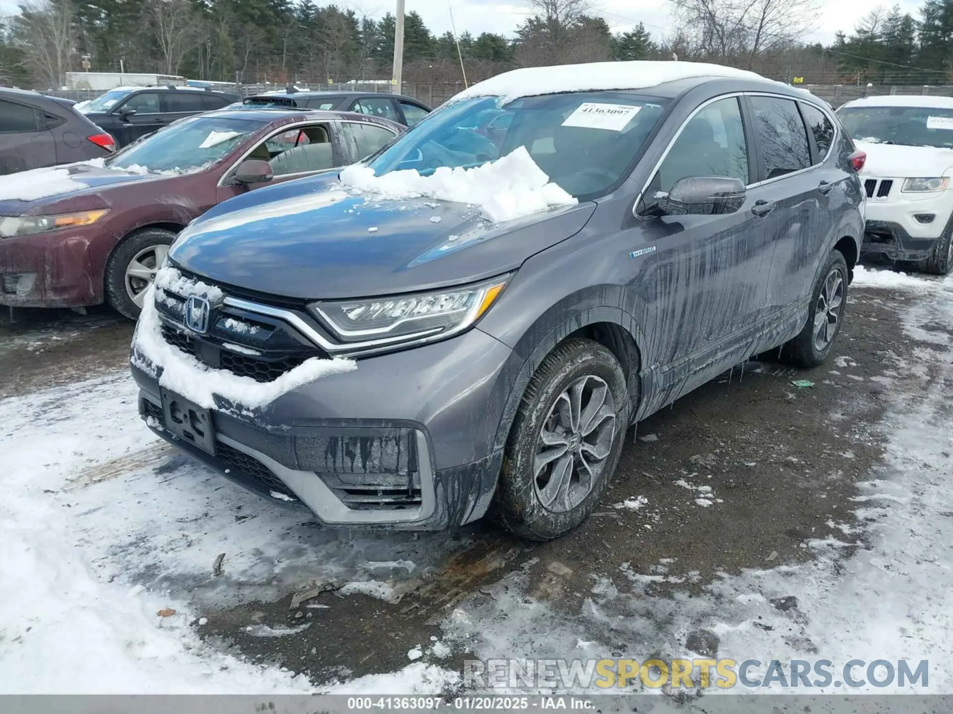 2 Photograph of a damaged car 5J6RT6H56NL032081 HONDA CR-V 2022