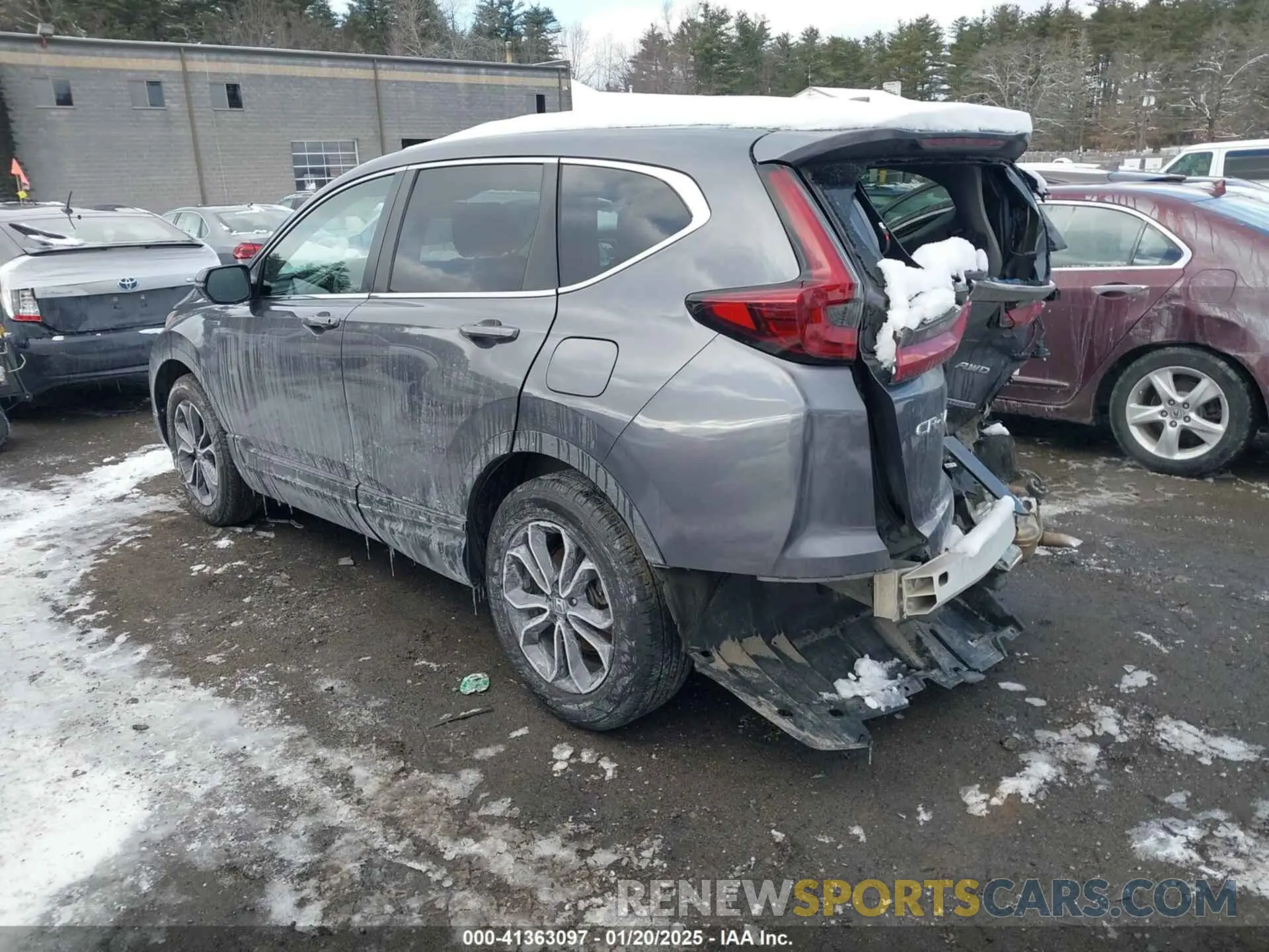 3 Photograph of a damaged car 5J6RT6H56NL032081 HONDA CR-V 2022