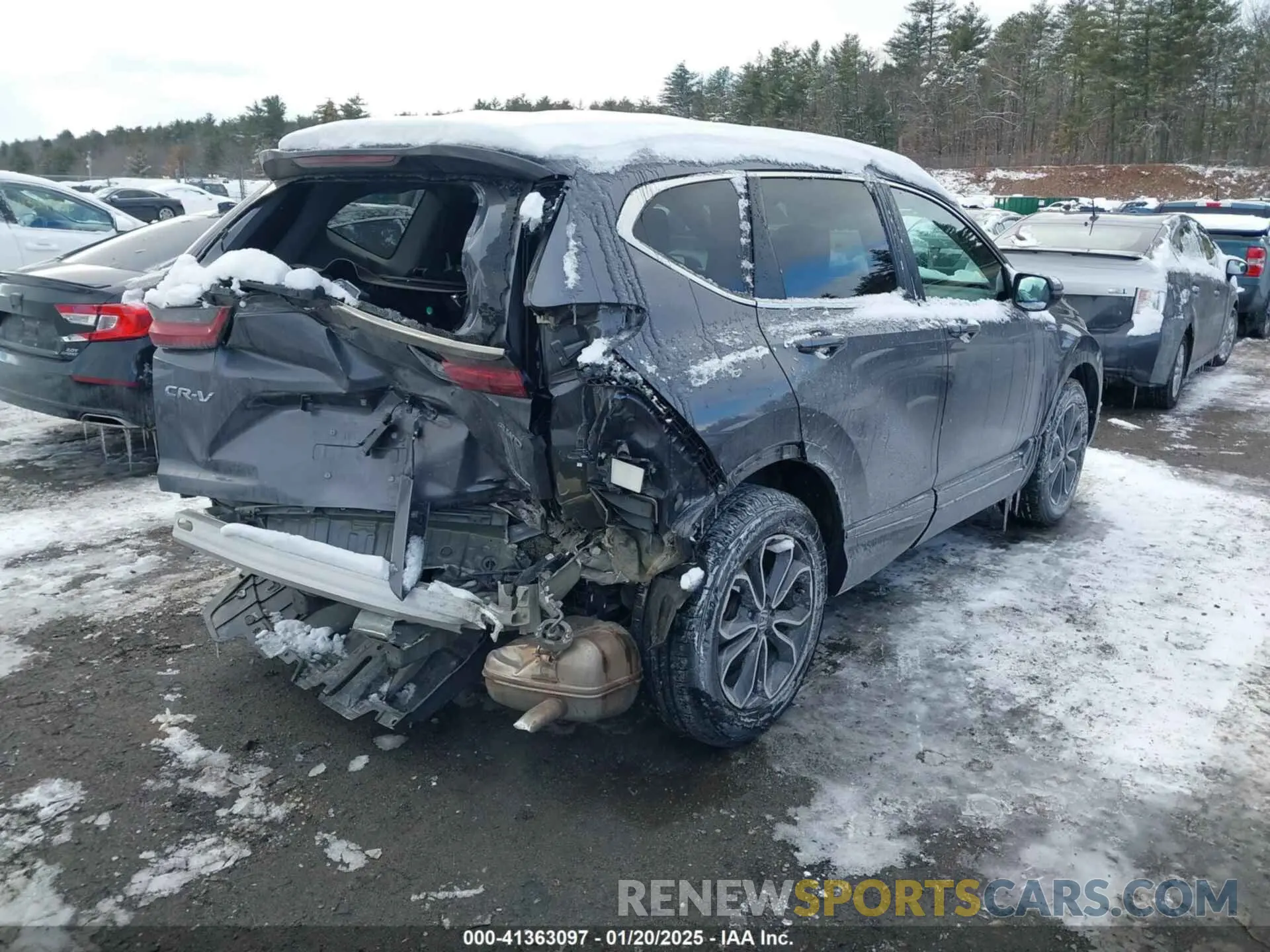 4 Photograph of a damaged car 5J6RT6H56NL032081 HONDA CR-V 2022