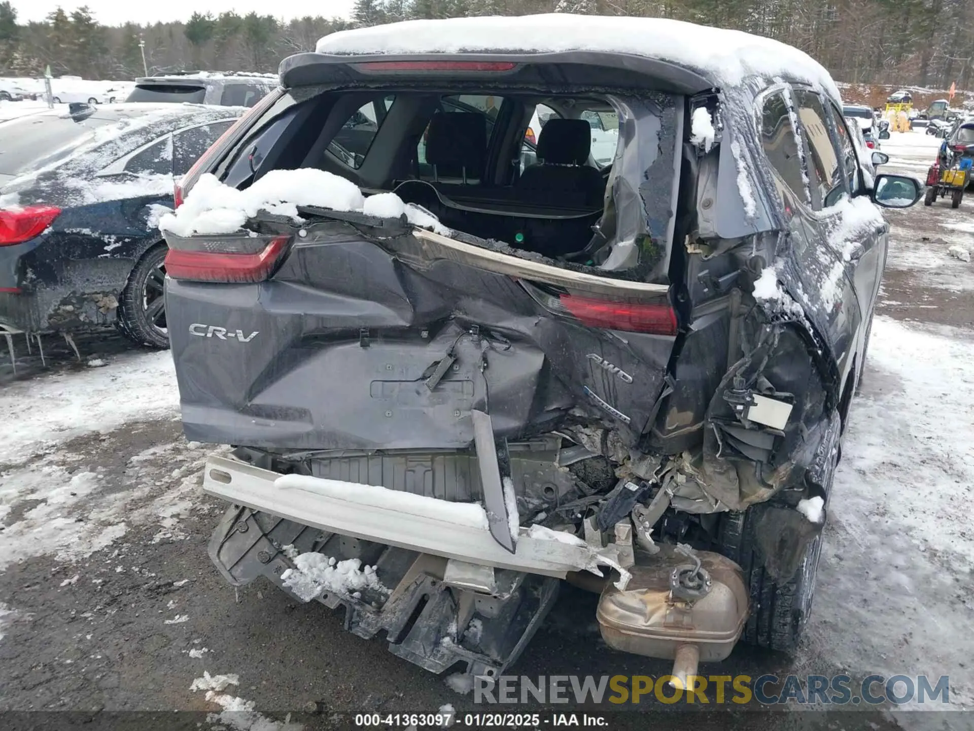 6 Photograph of a damaged car 5J6RT6H56NL032081 HONDA CR-V 2022