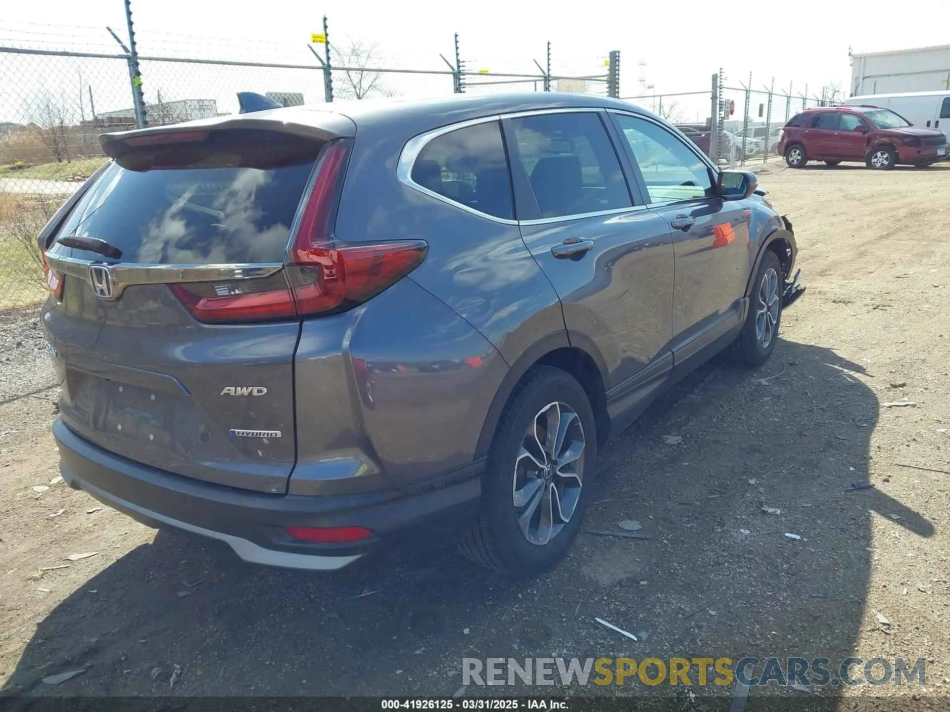 4 Photograph of a damaged car 5J6RT6H82NL027115 HONDA CR-V 2022