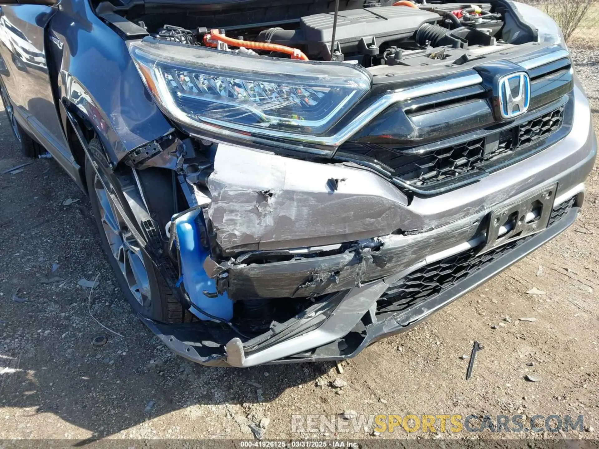 6 Photograph of a damaged car 5J6RT6H82NL027115 HONDA CR-V 2022
