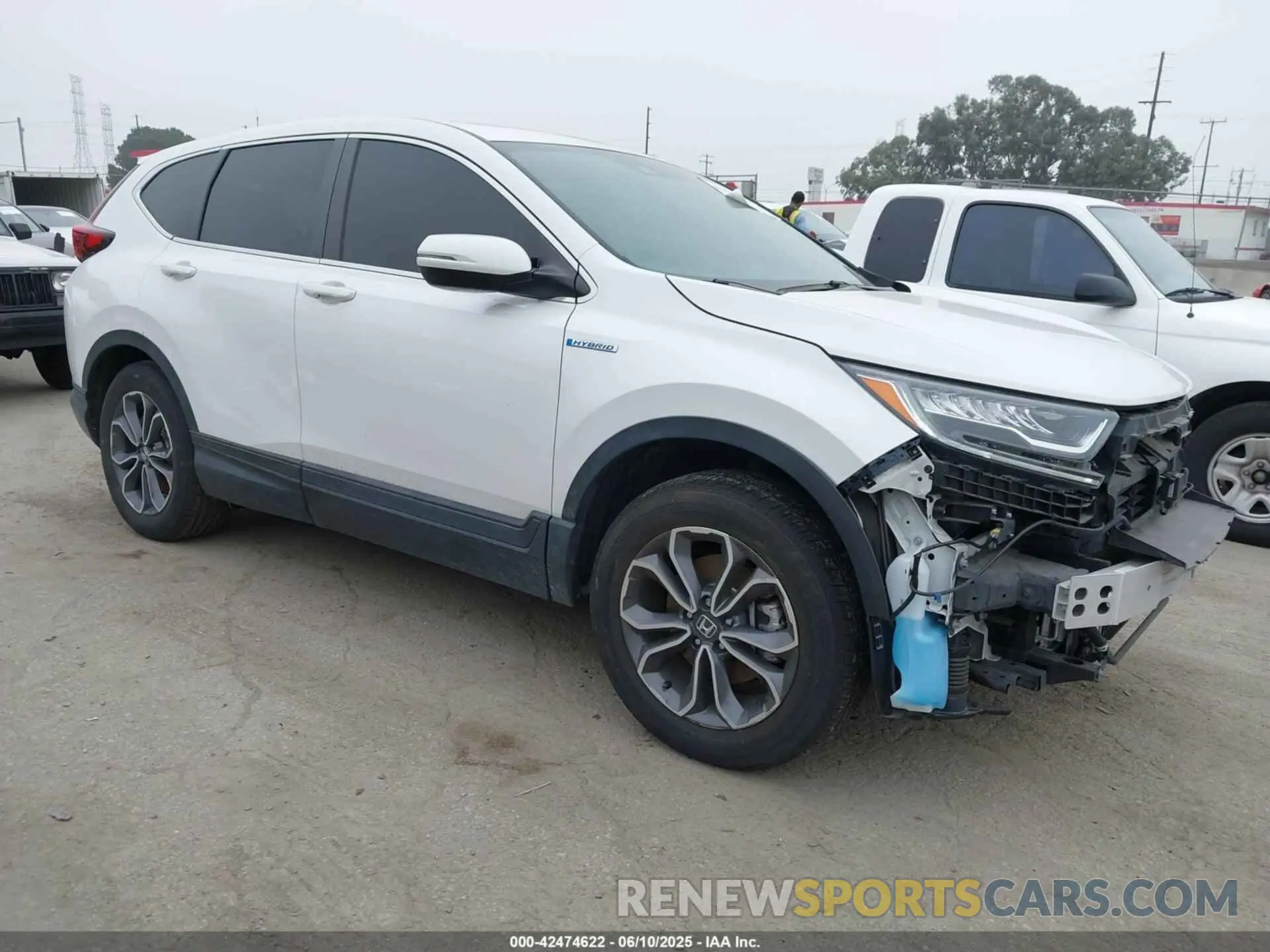 1 Photograph of a damaged car 5J6RT6H82NL050295 HONDA CR-V 2022