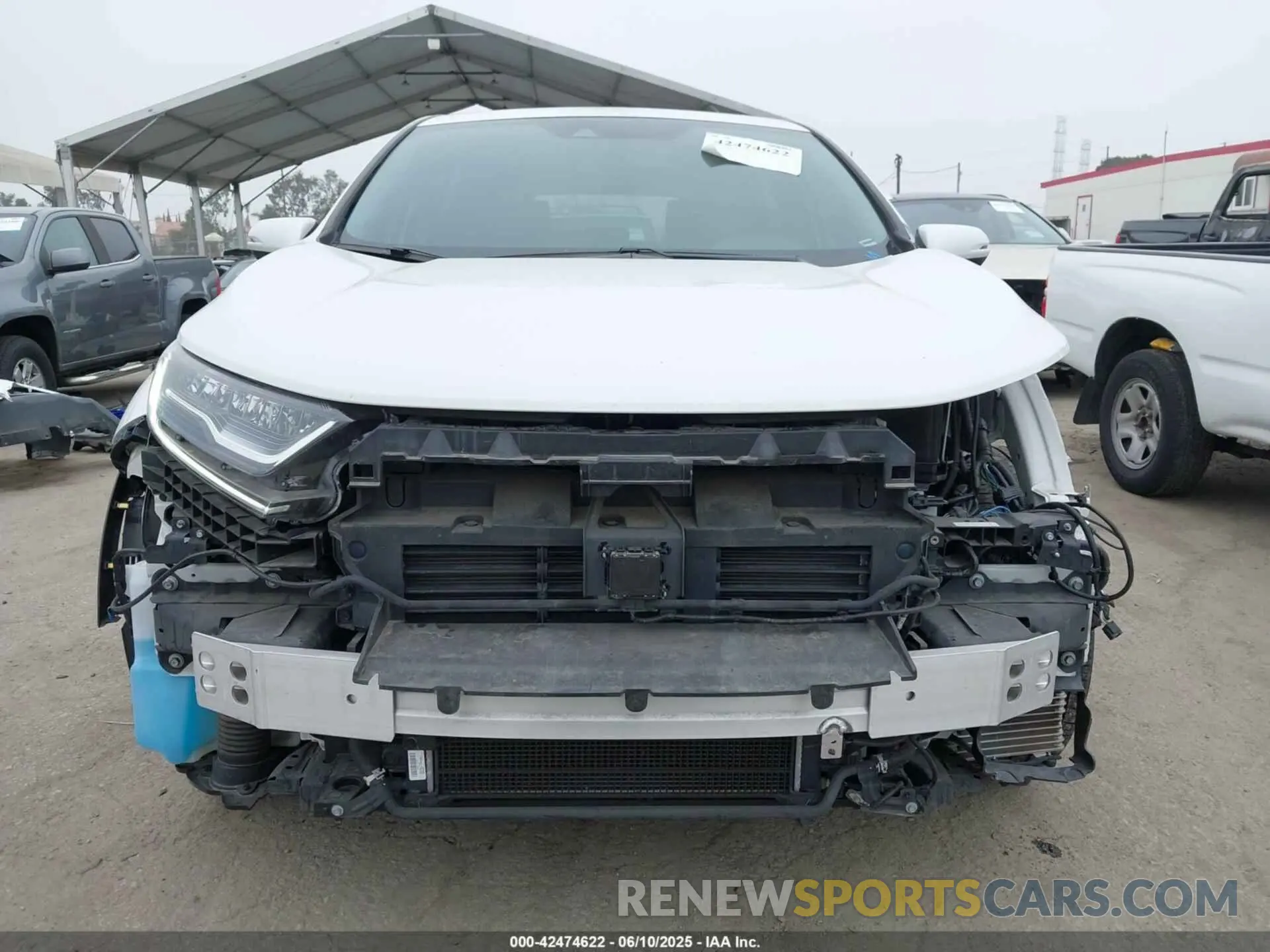 13 Photograph of a damaged car 5J6RT6H82NL050295 HONDA CR-V 2022