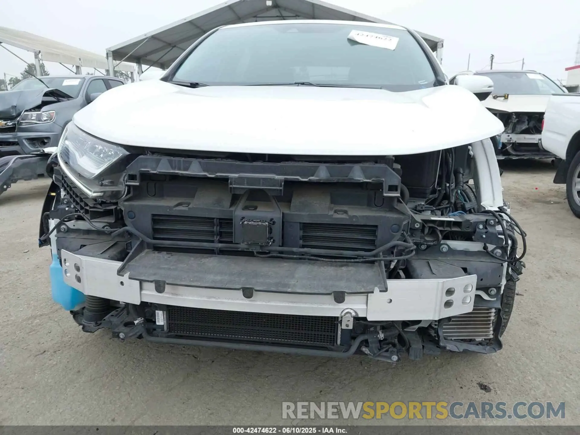 6 Photograph of a damaged car 5J6RT6H82NL050295 HONDA CR-V 2022
