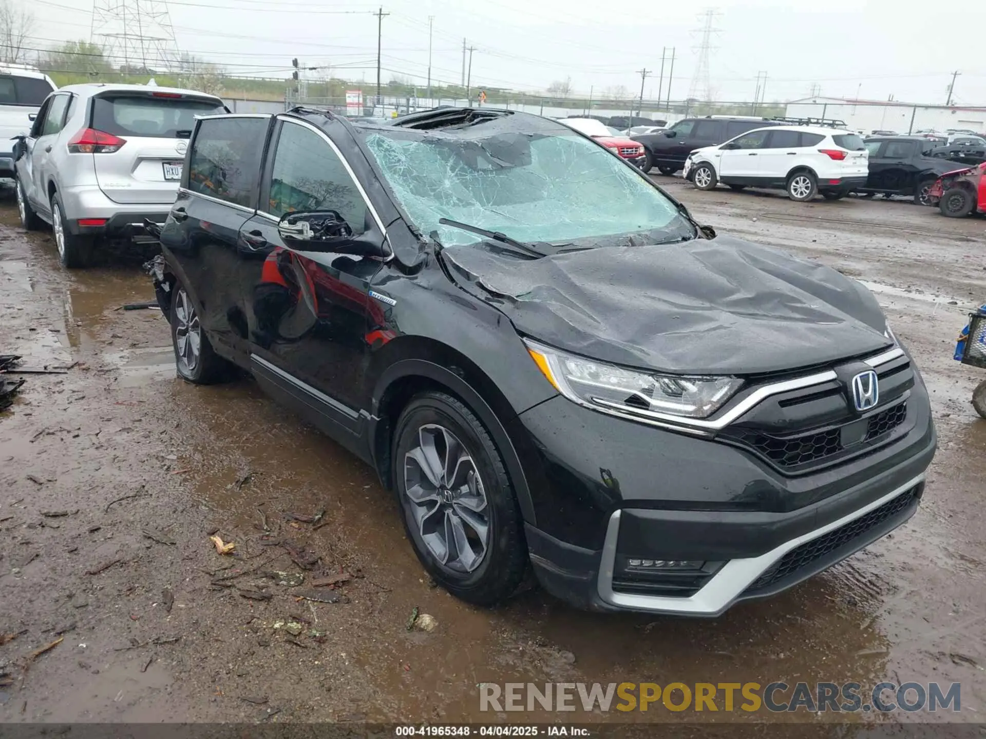 1 Photograph of a damaged car 5J6RT6H84NL055269 HONDA CR-V 2022