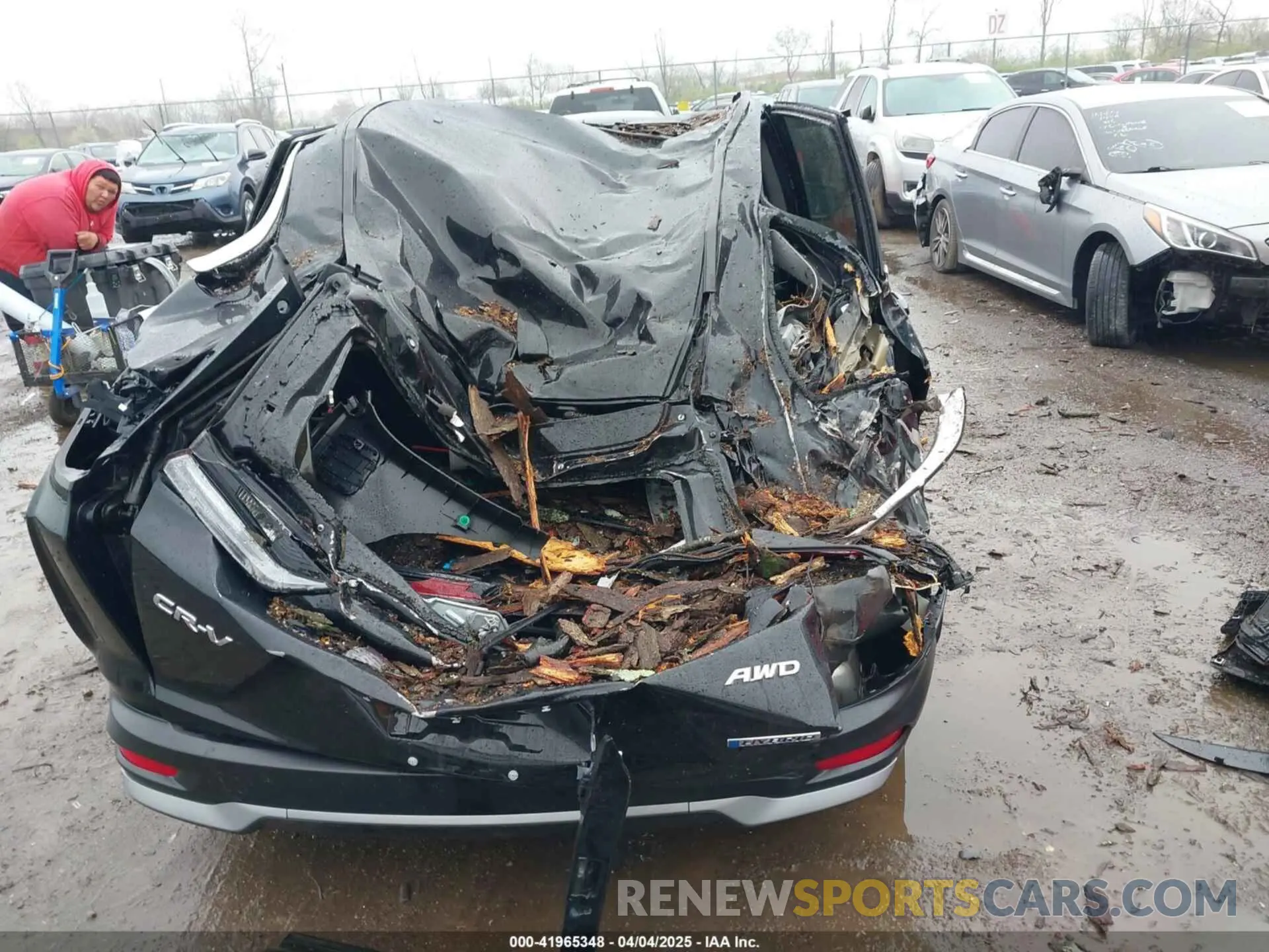 16 Photograph of a damaged car 5J6RT6H84NL055269 HONDA CR-V 2022