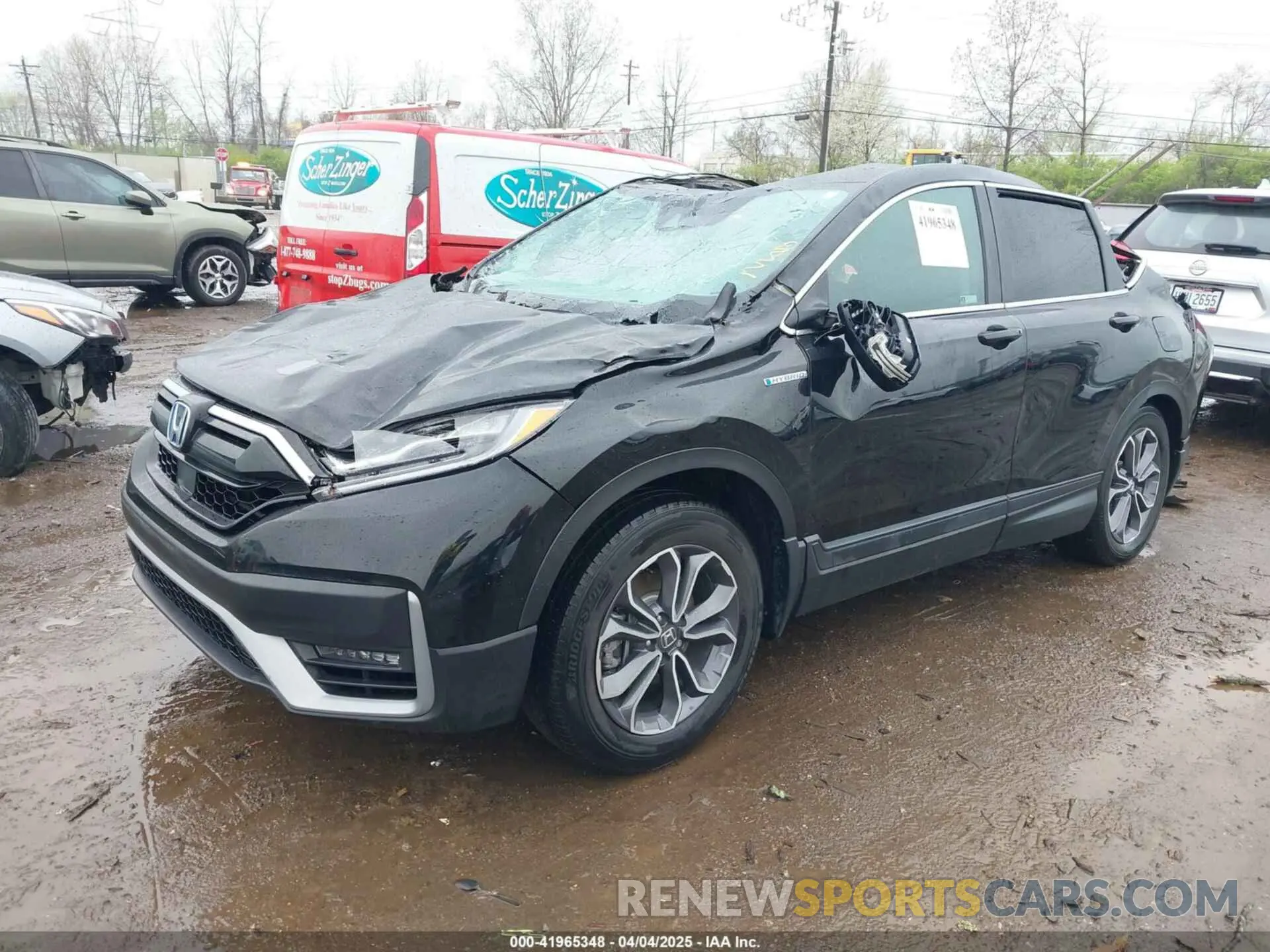 2 Photograph of a damaged car 5J6RT6H84NL055269 HONDA CR-V 2022