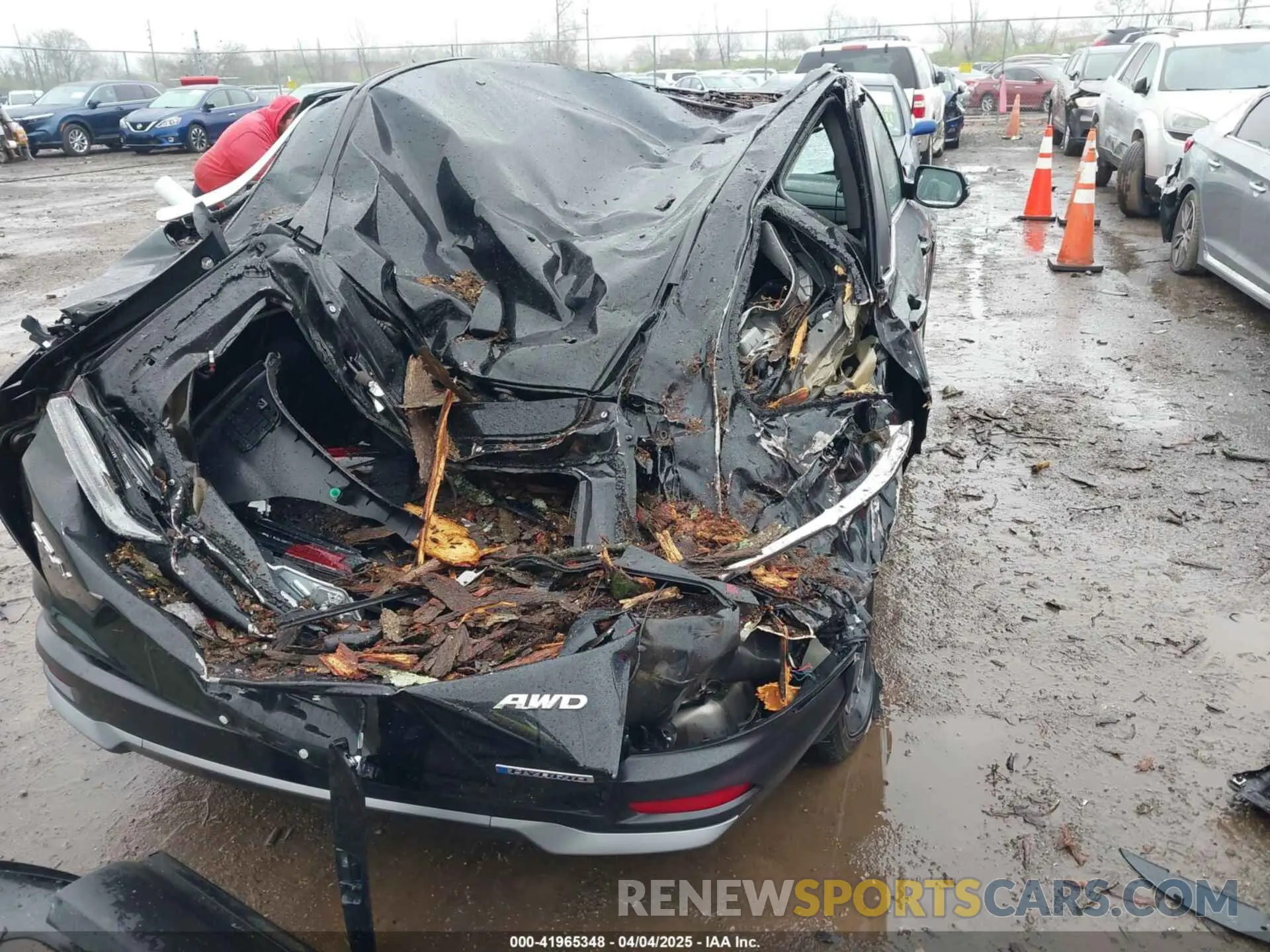 6 Photograph of a damaged car 5J6RT6H84NL055269 HONDA CR-V 2022
