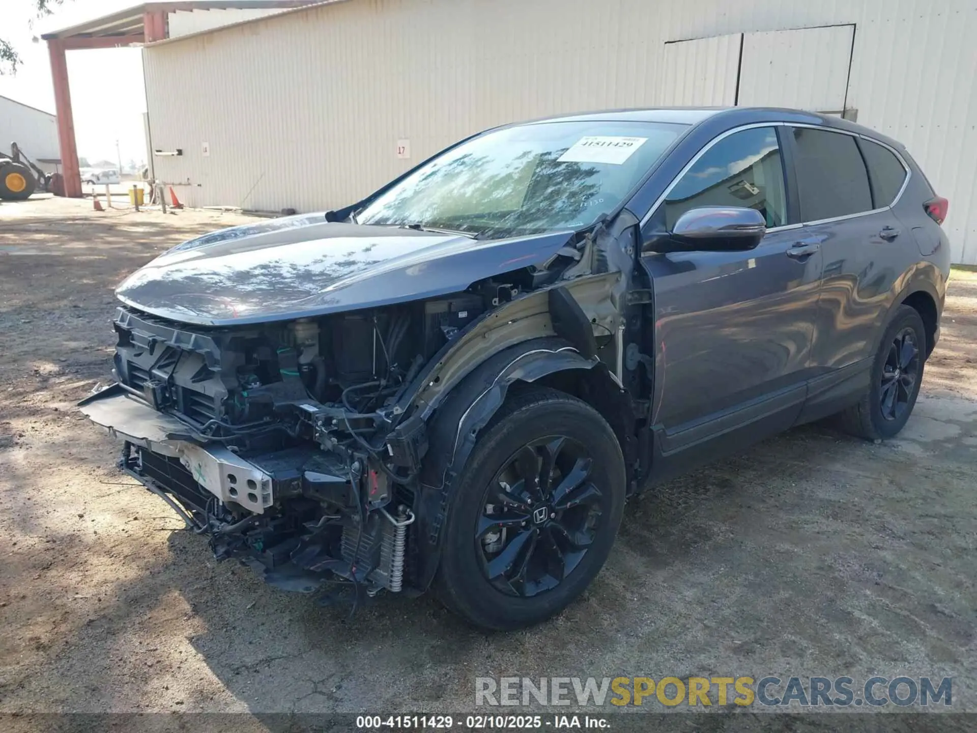 2 Photograph of a damaged car 5J6RT6H86NL022645 HONDA CR-V 2022