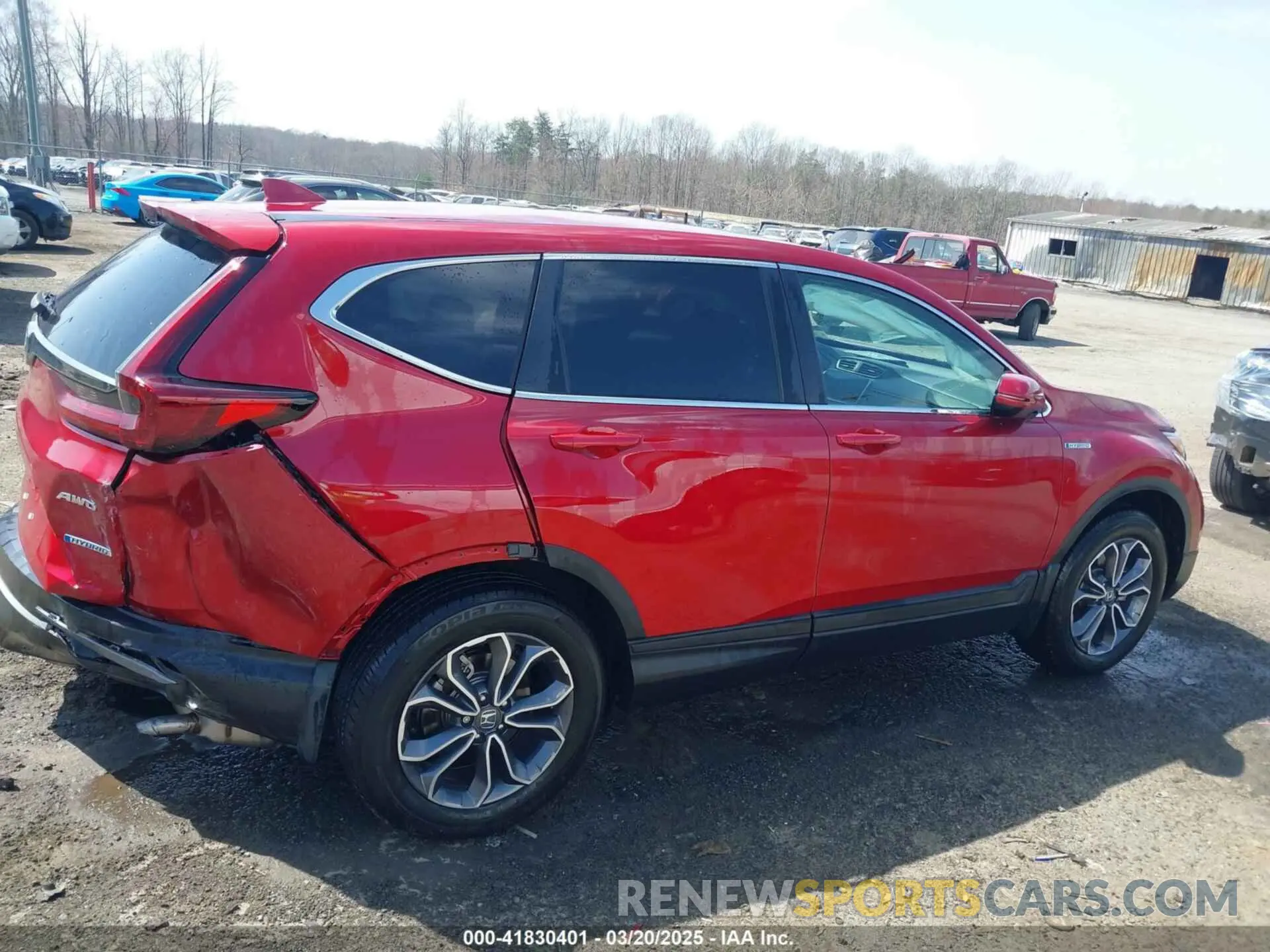 12 Photograph of a damaged car 5J6RT6H88NL050575 HONDA CR-V 2022
