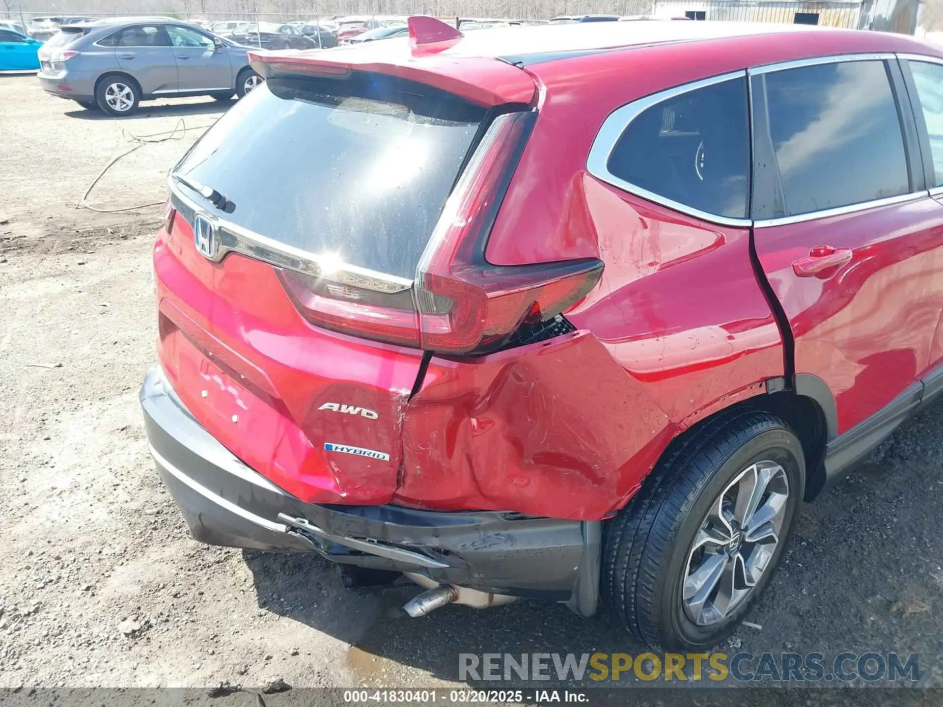 16 Photograph of a damaged car 5J6RT6H88NL050575 HONDA CR-V 2022