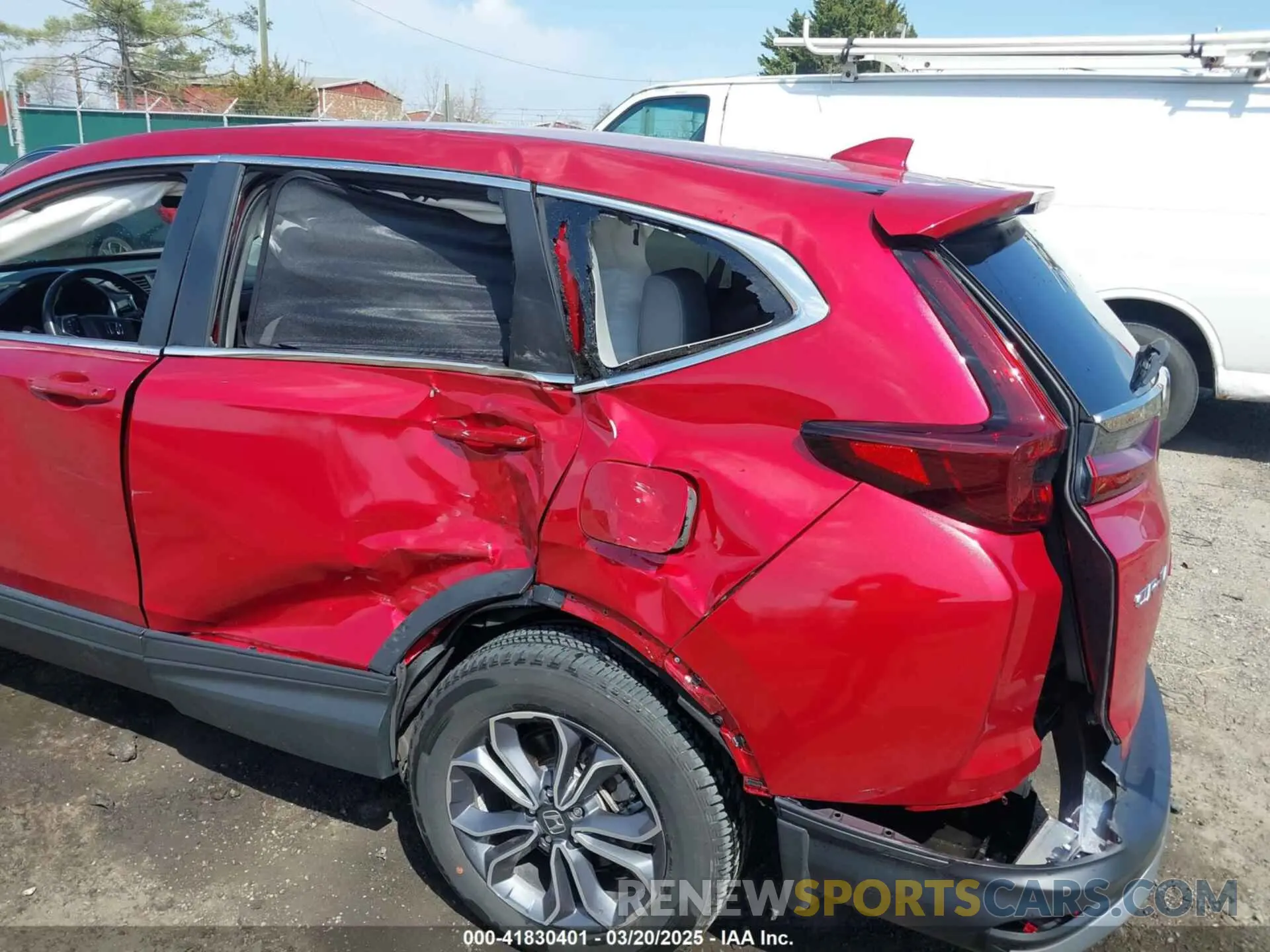 6 Photograph of a damaged car 5J6RT6H88NL050575 HONDA CR-V 2022