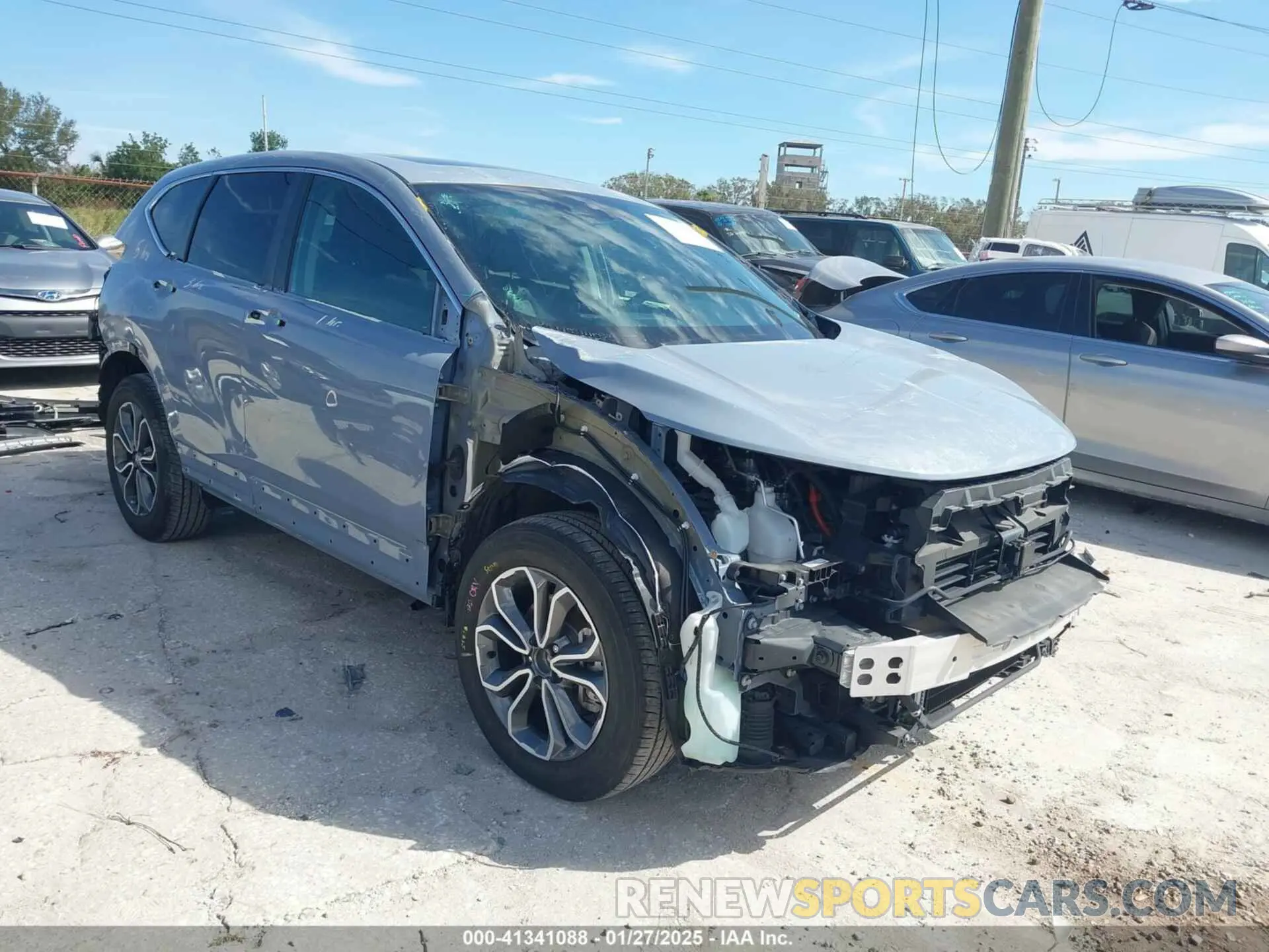 1 Photograph of a damaged car 5J6RT6H8XNL042669 HONDA CR-V 2022